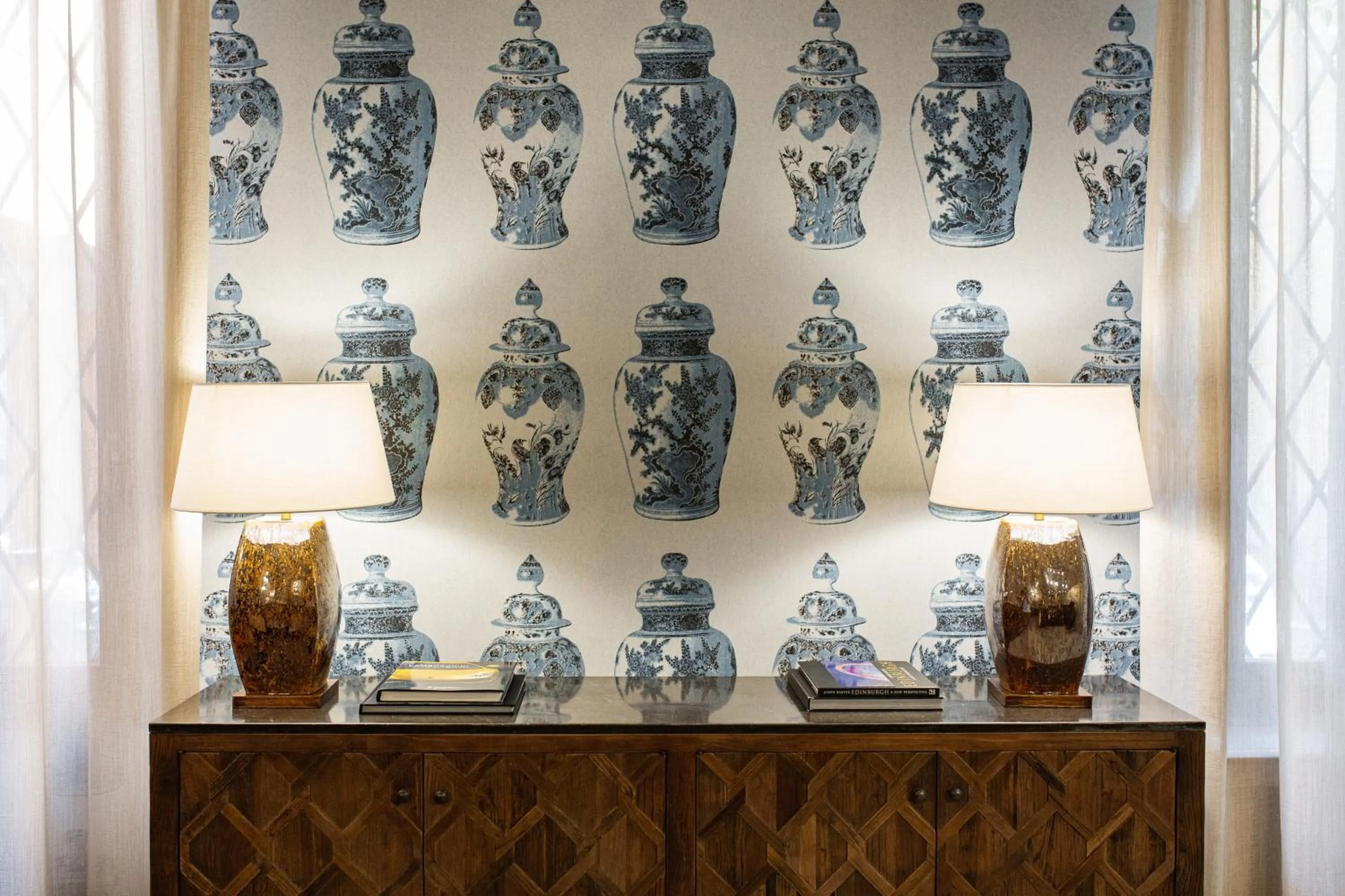 Lobby or reception in Hotel Porta San Mamolo