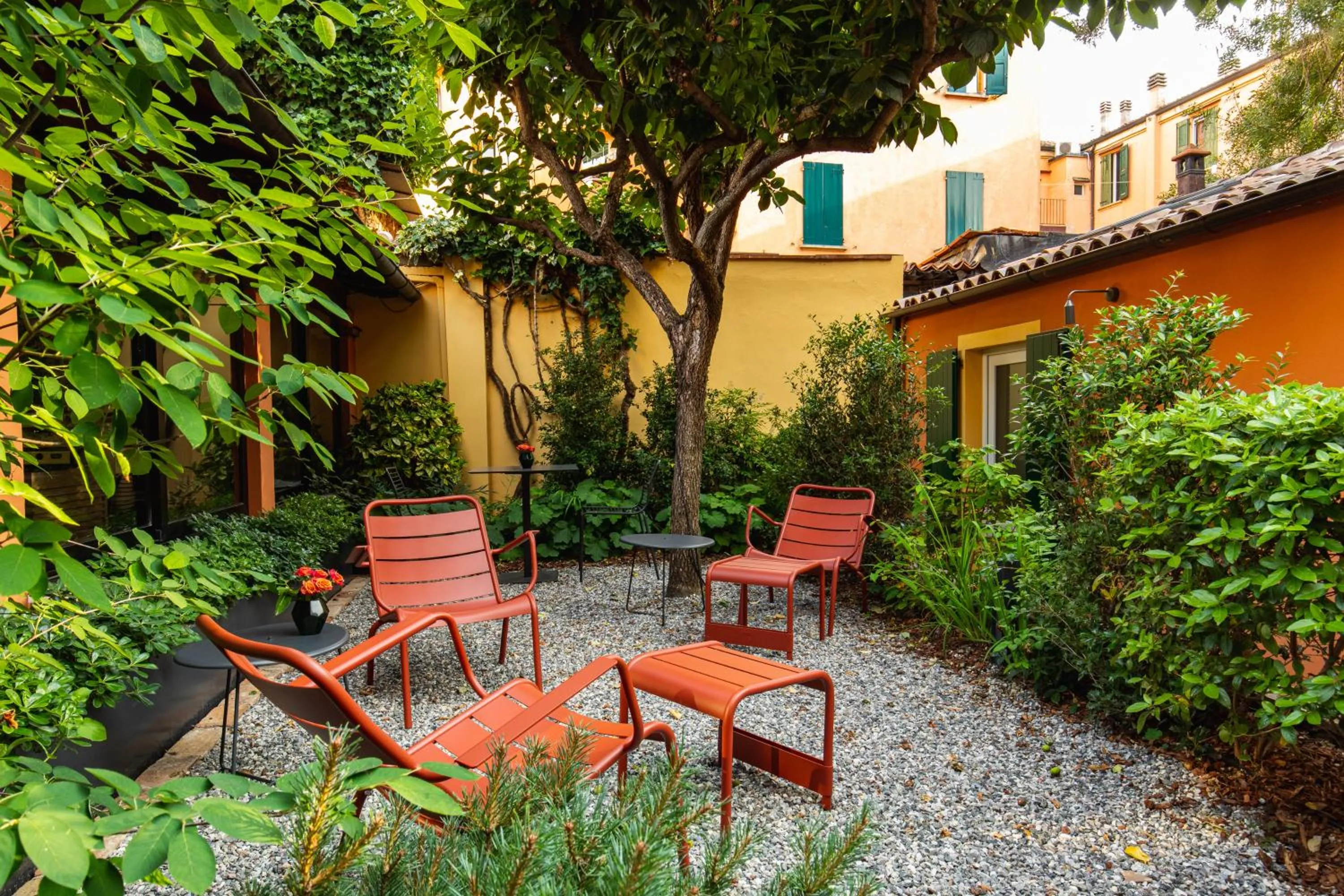 Garden in Hotel Porta San Mamolo