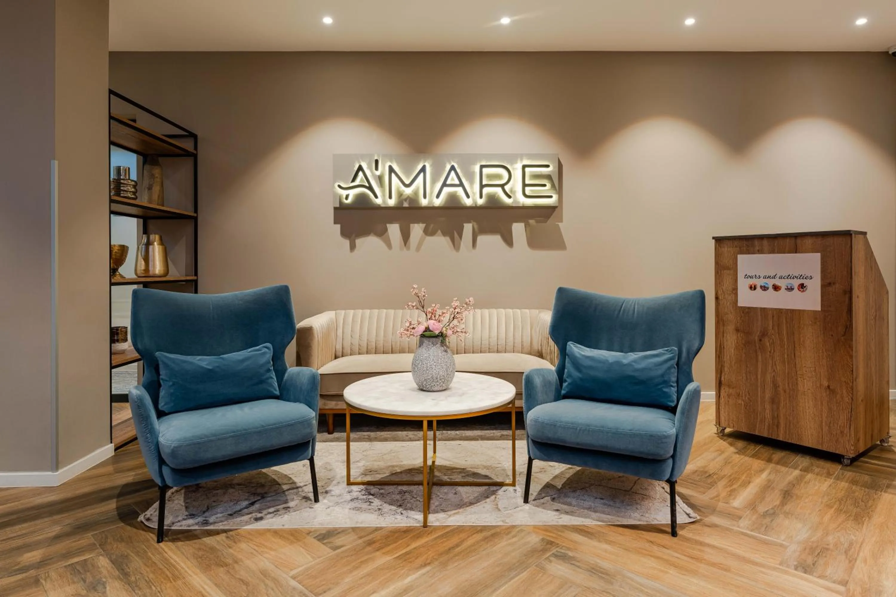 Lobby or reception in Hotel A'mare