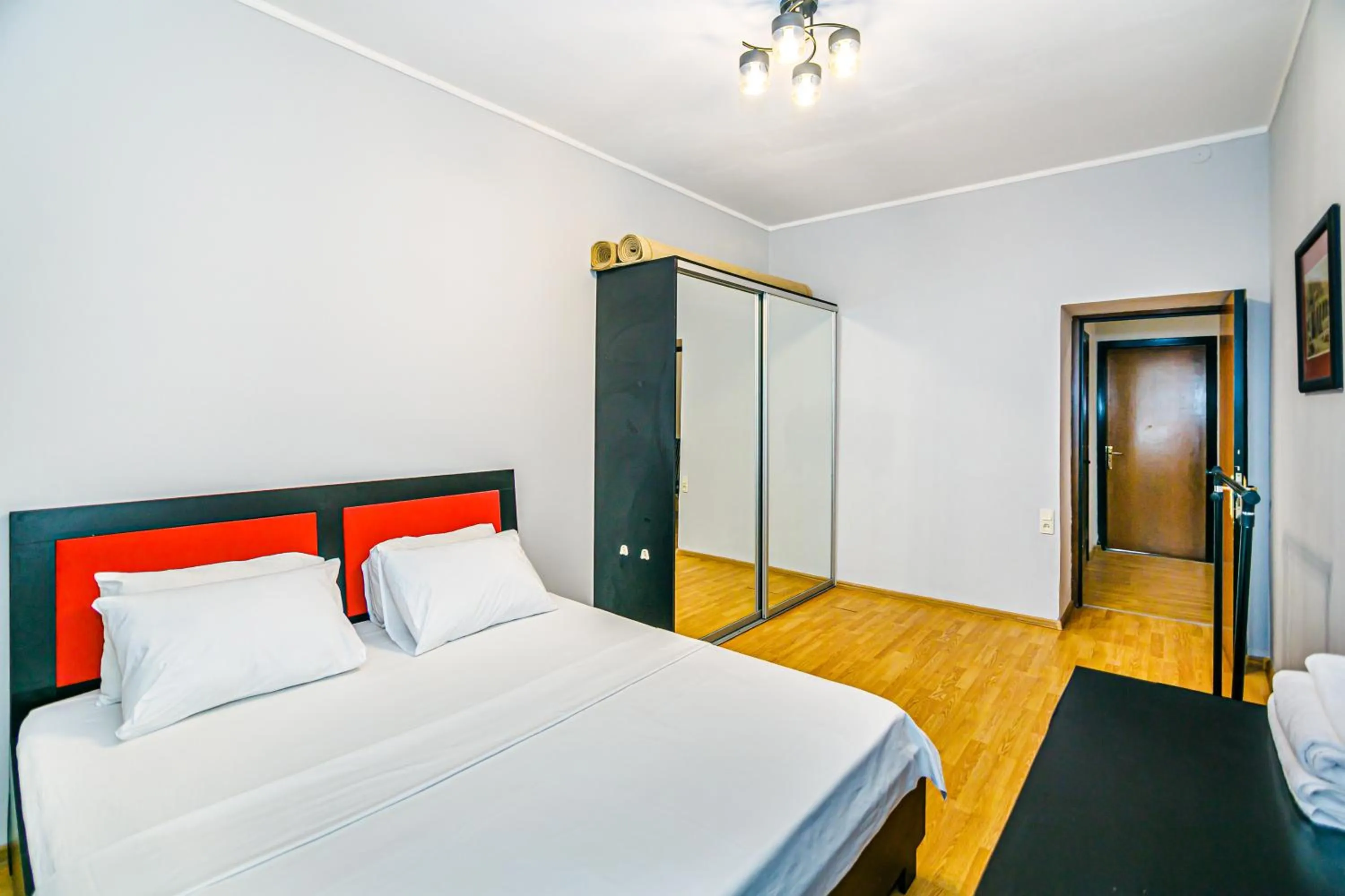 Bedroom, Bed in Azneft Garden Apartment