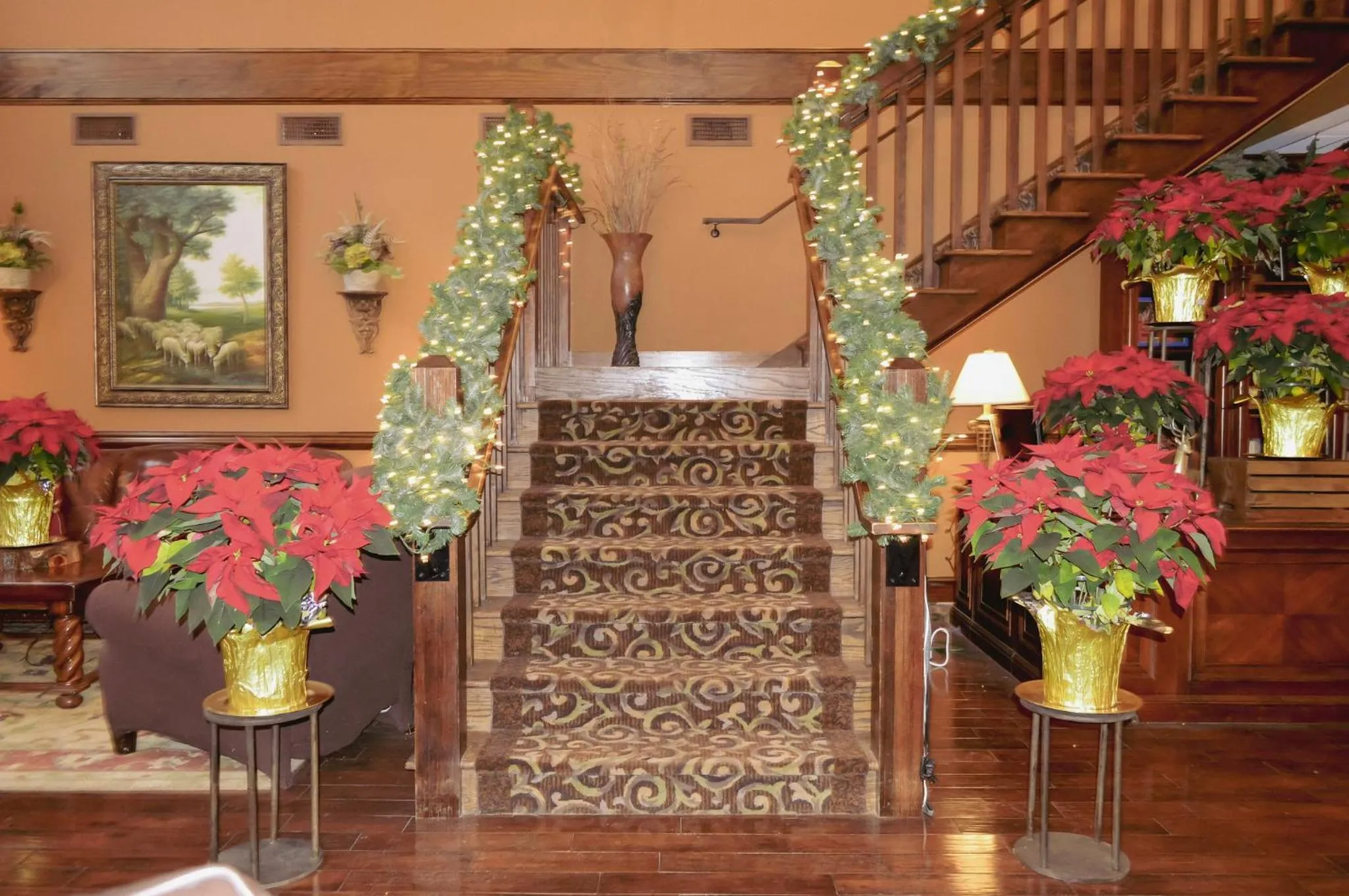Lobby or reception in The Lodge at Flat Rock