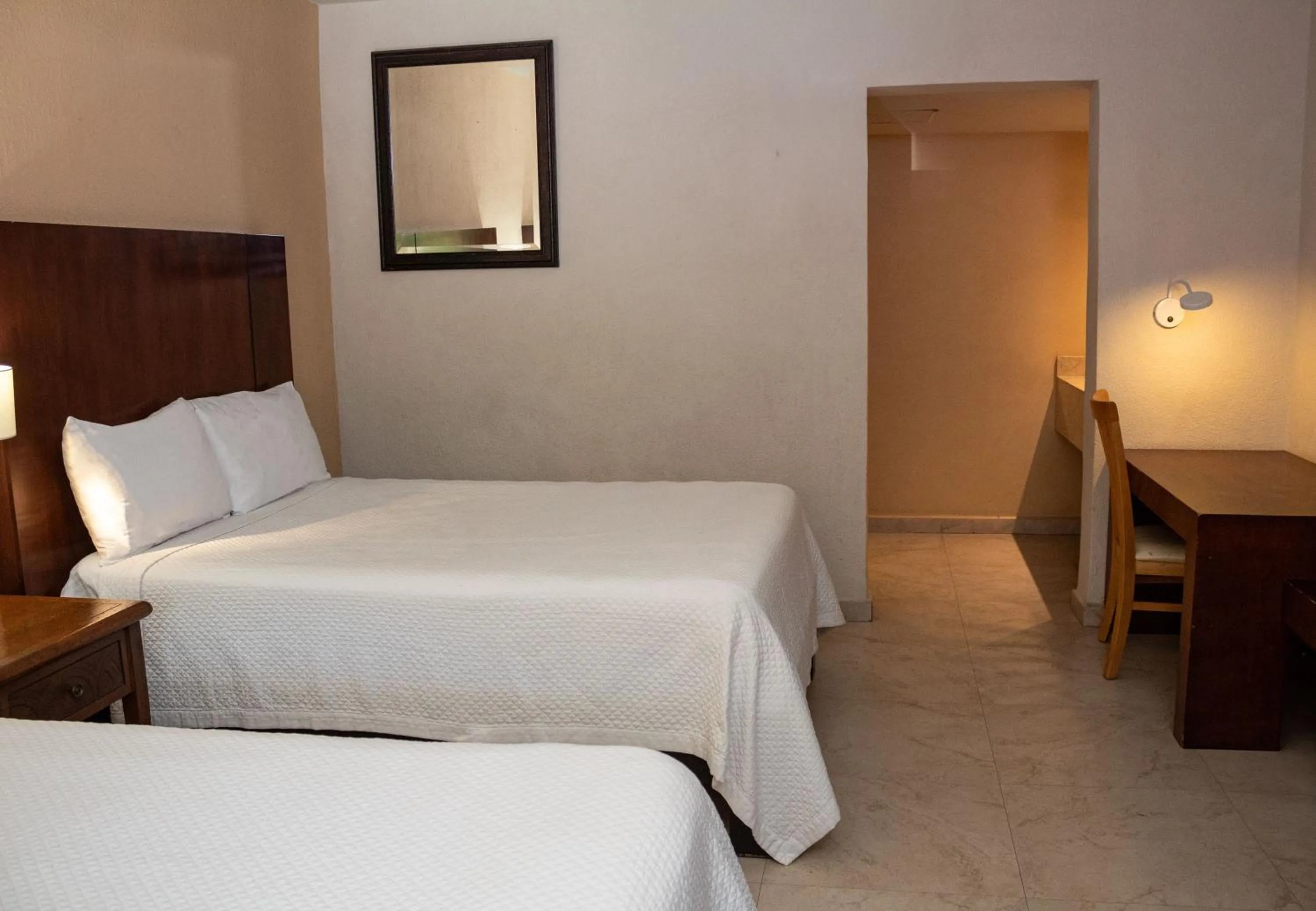 Bed in Hotel Armida Guaymas