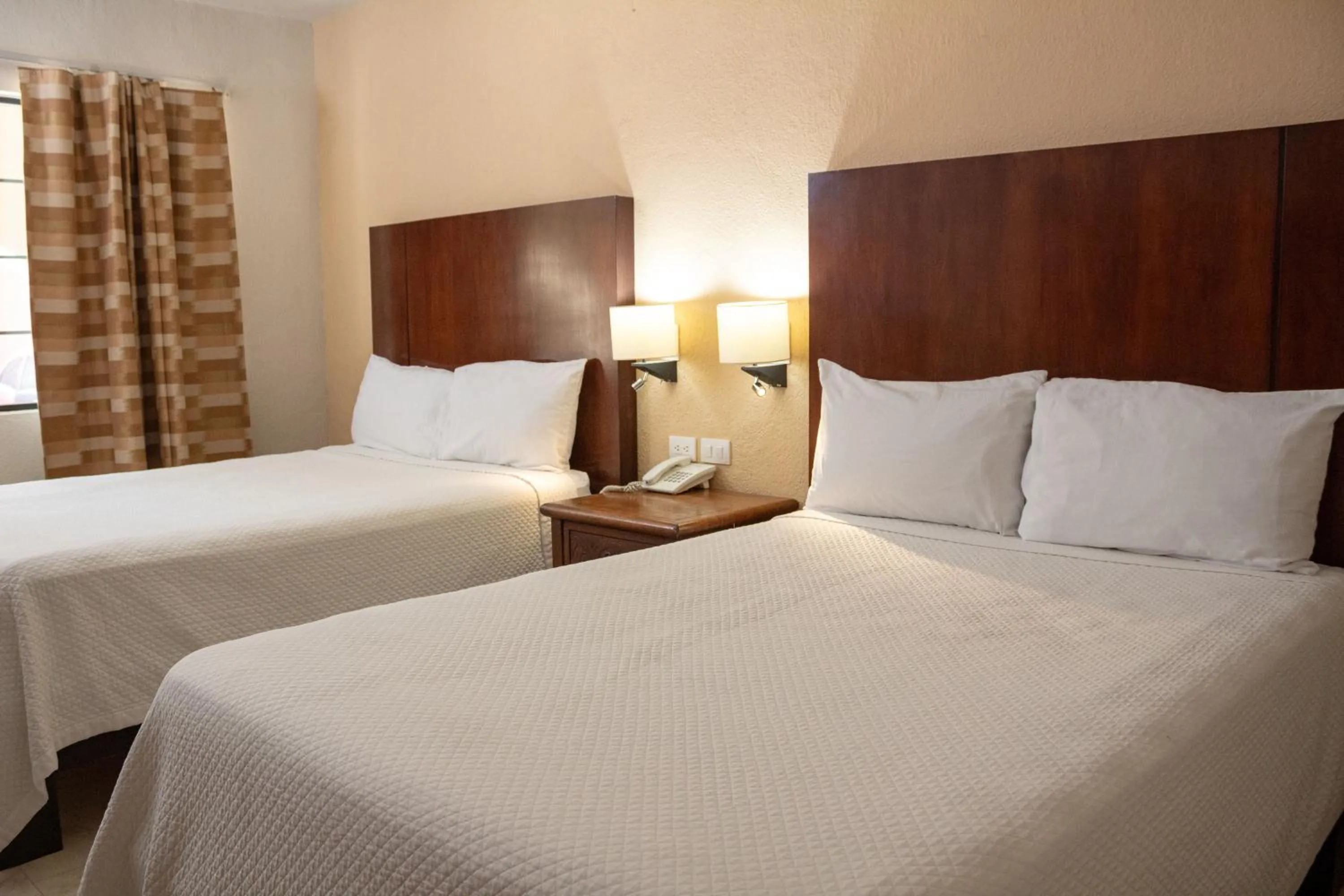 Bed in Hotel Armida Guaymas