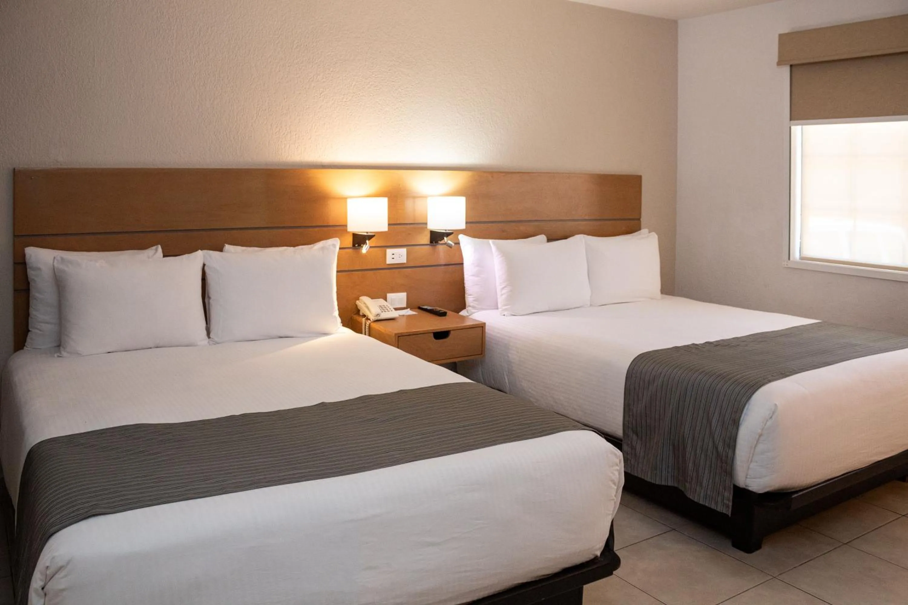 Bed in Hotel Armida Guaymas