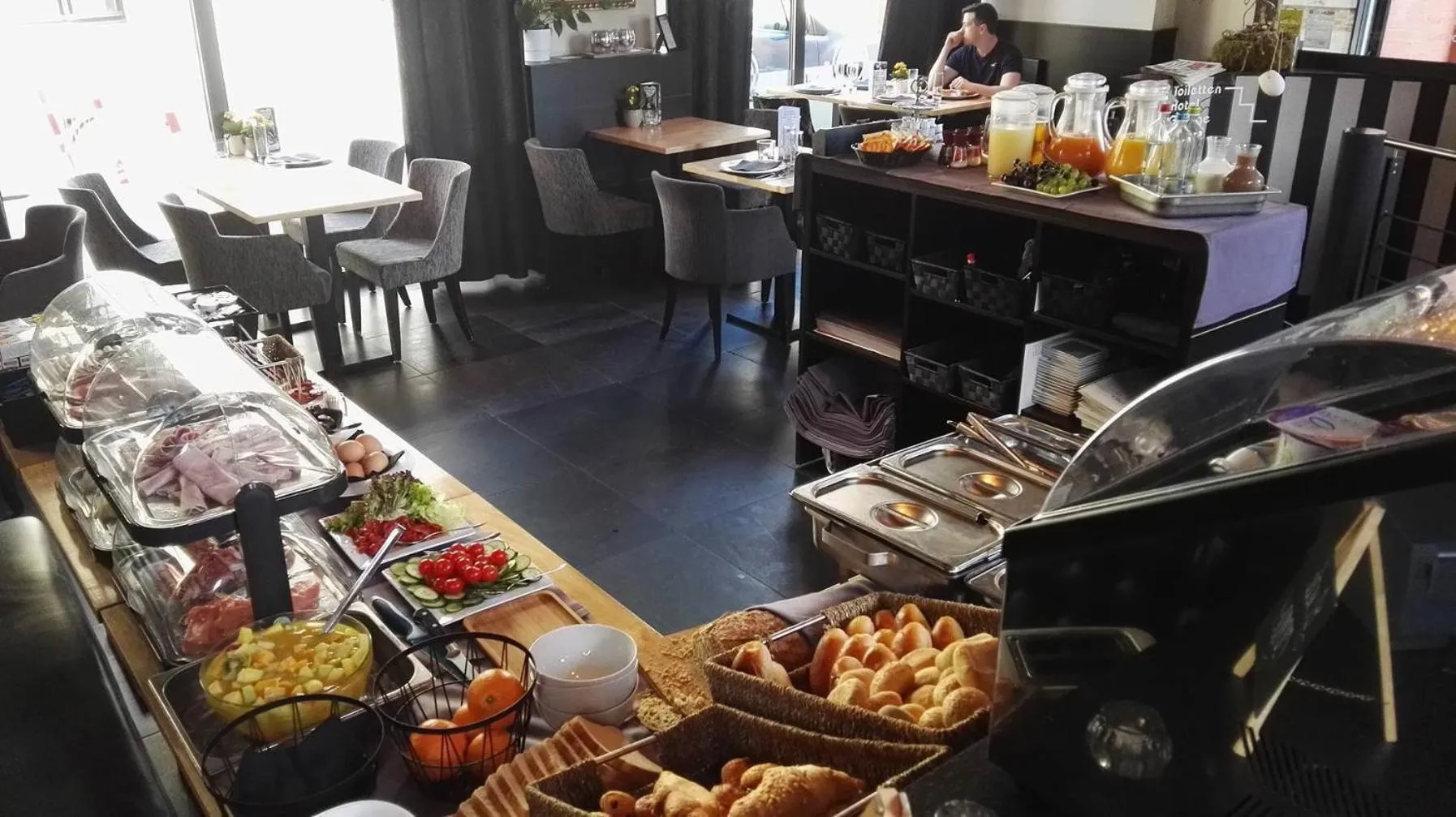 Food close-up in B&B Bianero