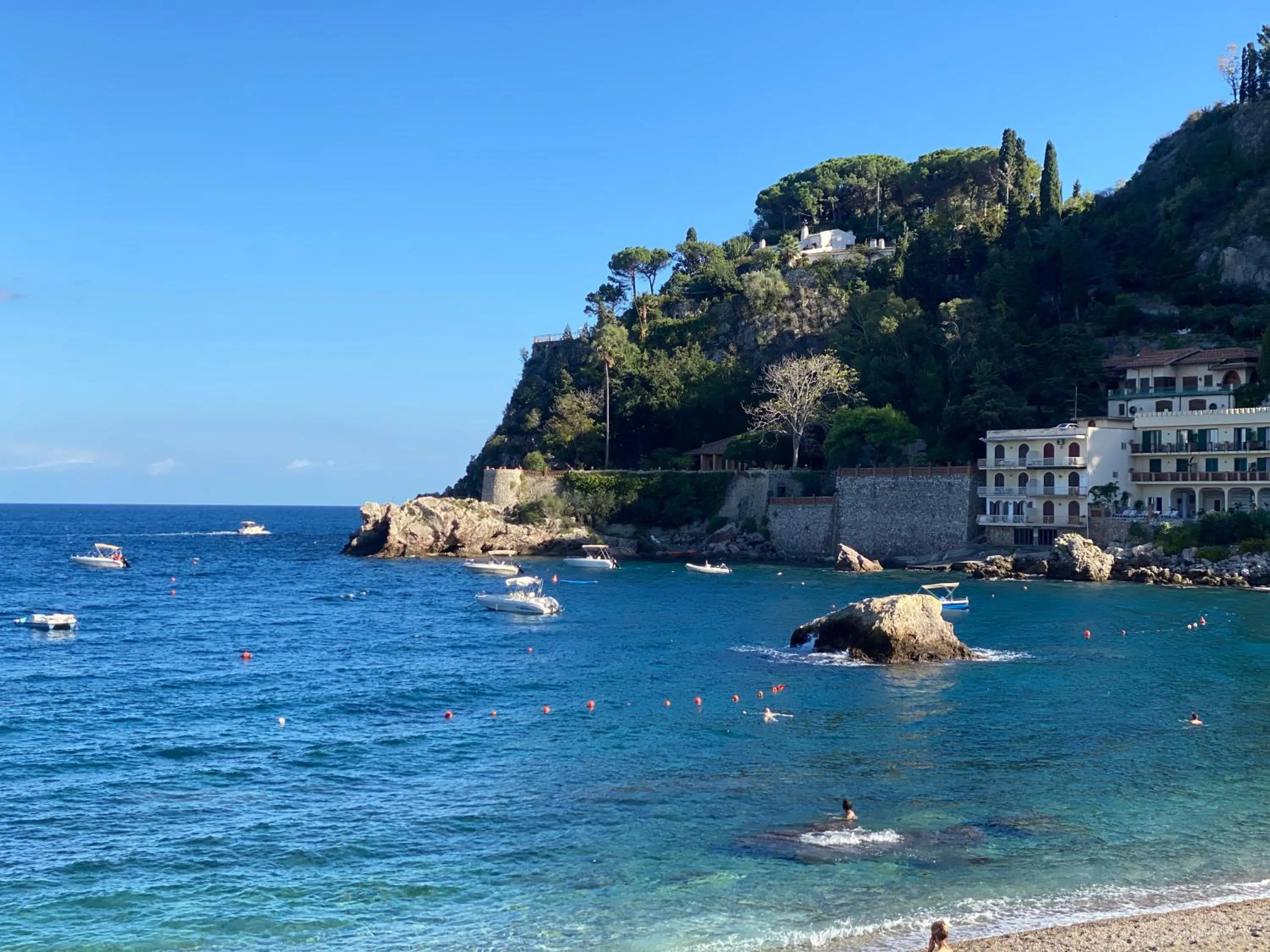 Natural landscape in Blue Marine Taormina