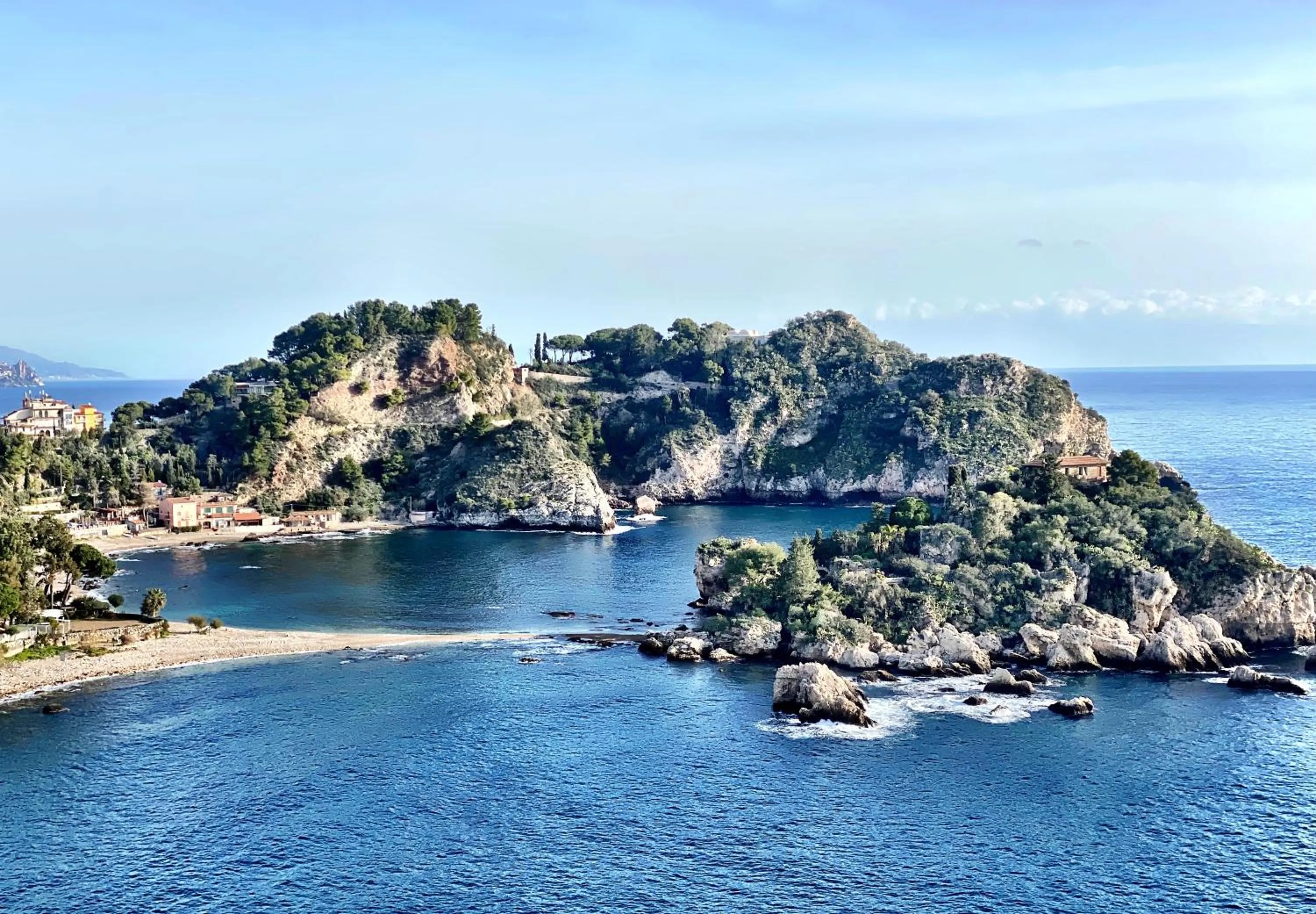 Natural landscape in Blue Marine Taormina