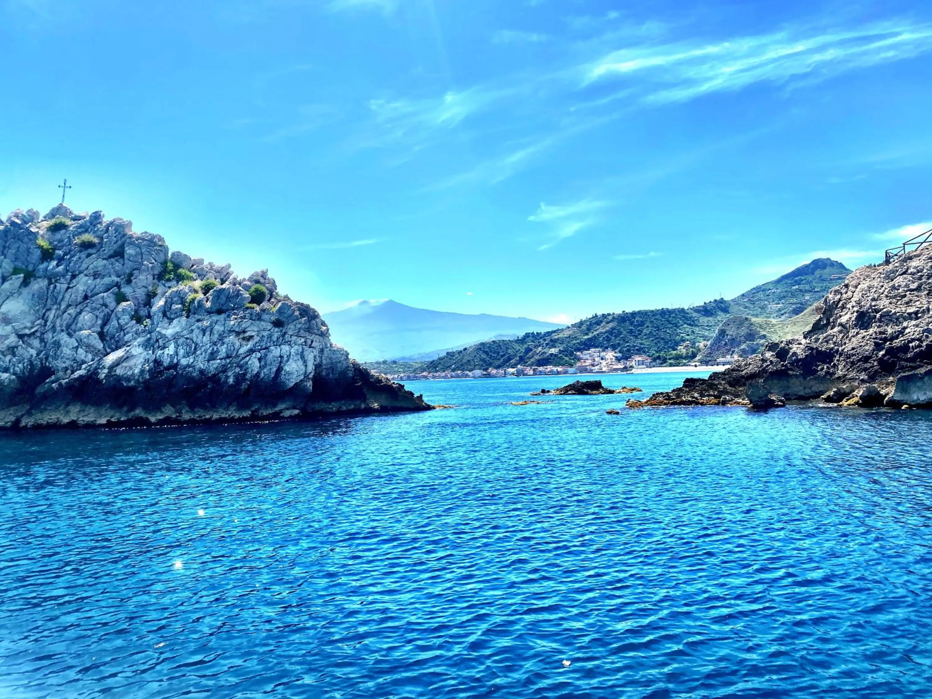 Natural landscape in Blue Marine Taormina
