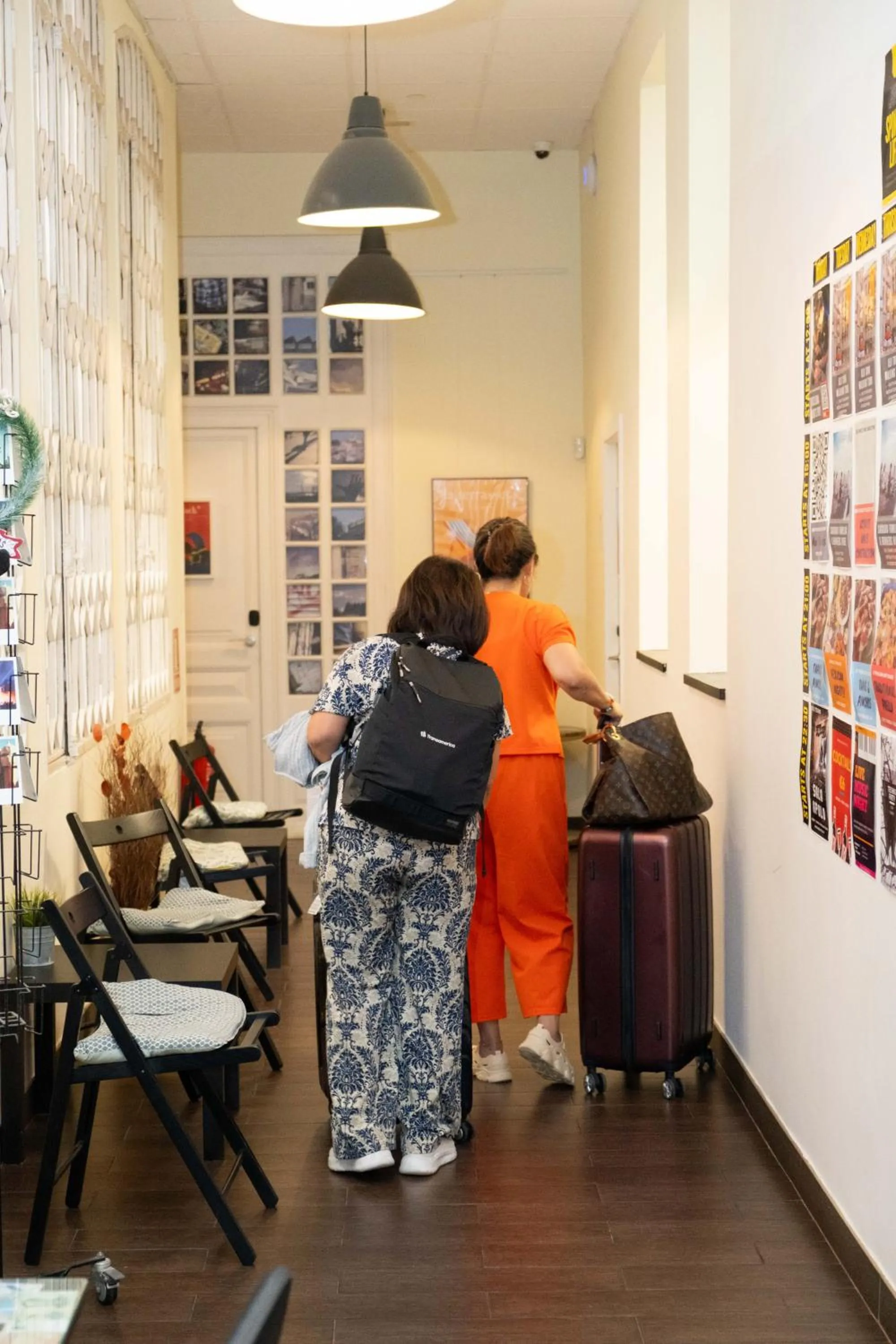 Lobby or reception in 360 Hostel Borne