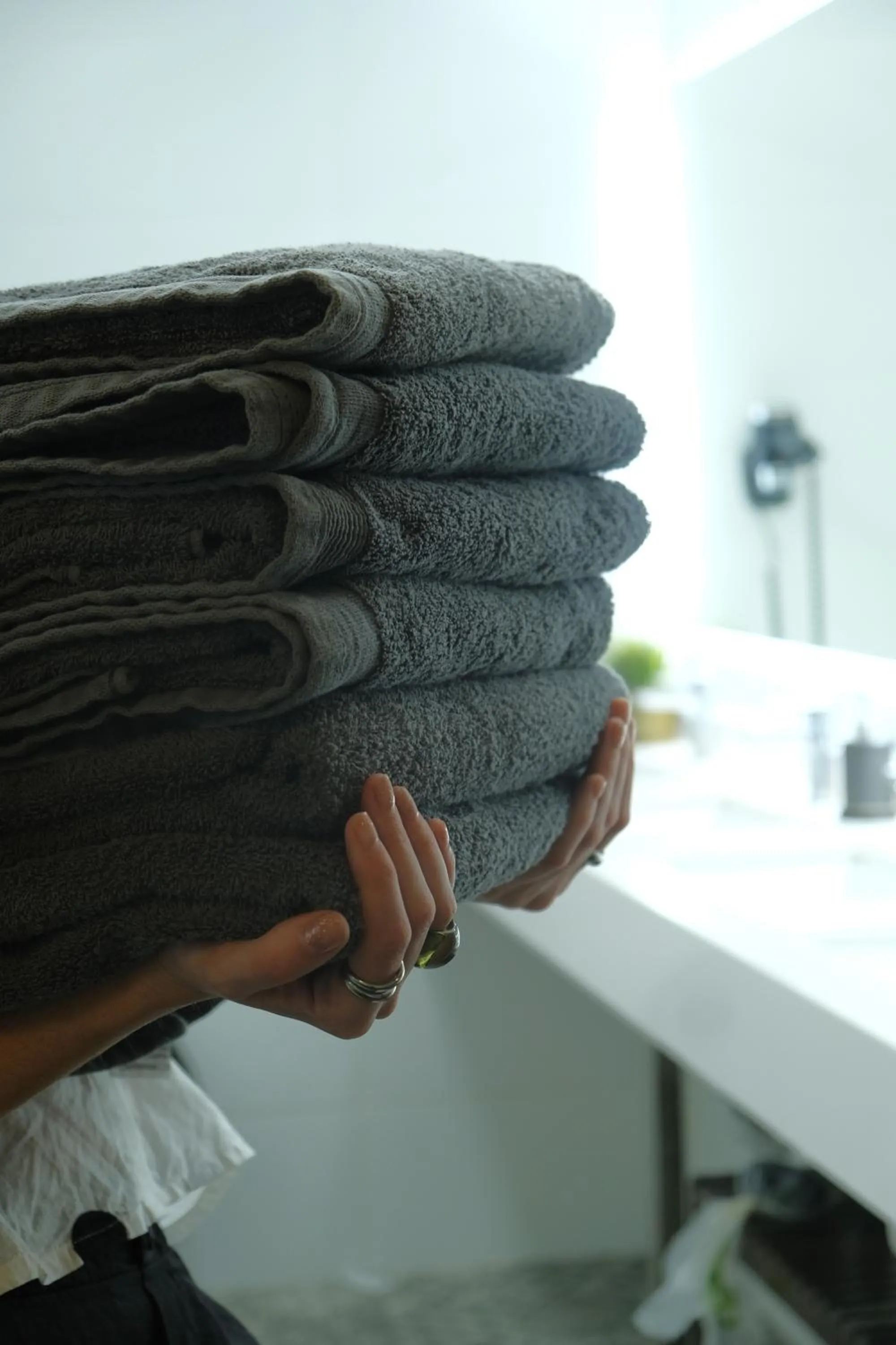 towels in 360 Hostel Borne