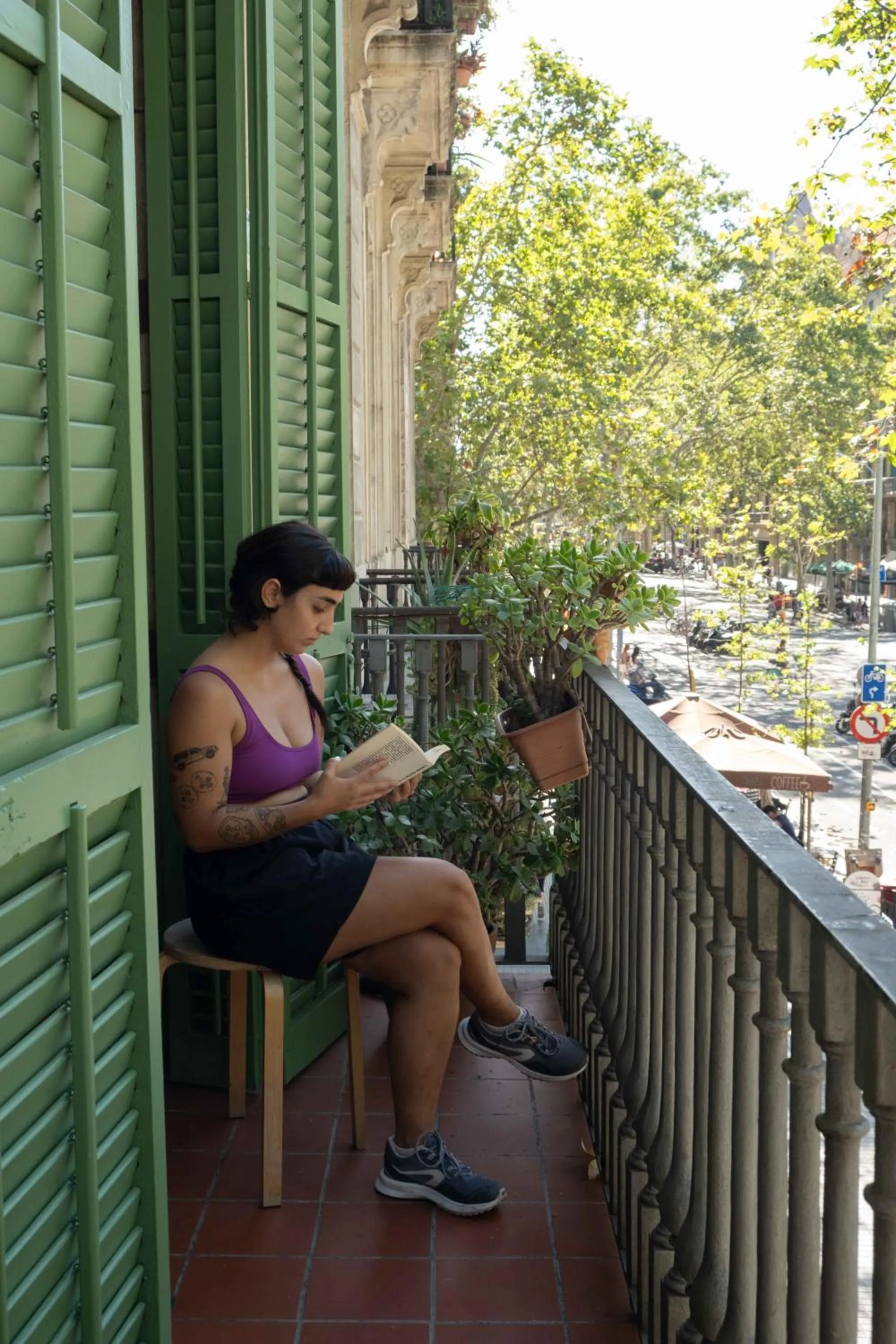 Balcony/Terrace in 360 Hostel Borne