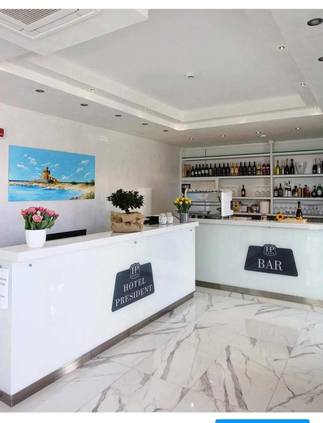 Lobby or reception in Hotel Presidente