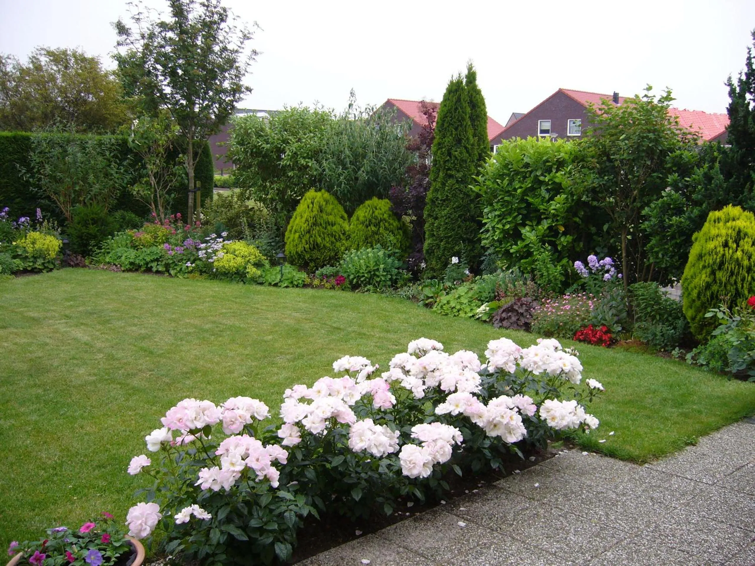 Garden in B&B Korendijk