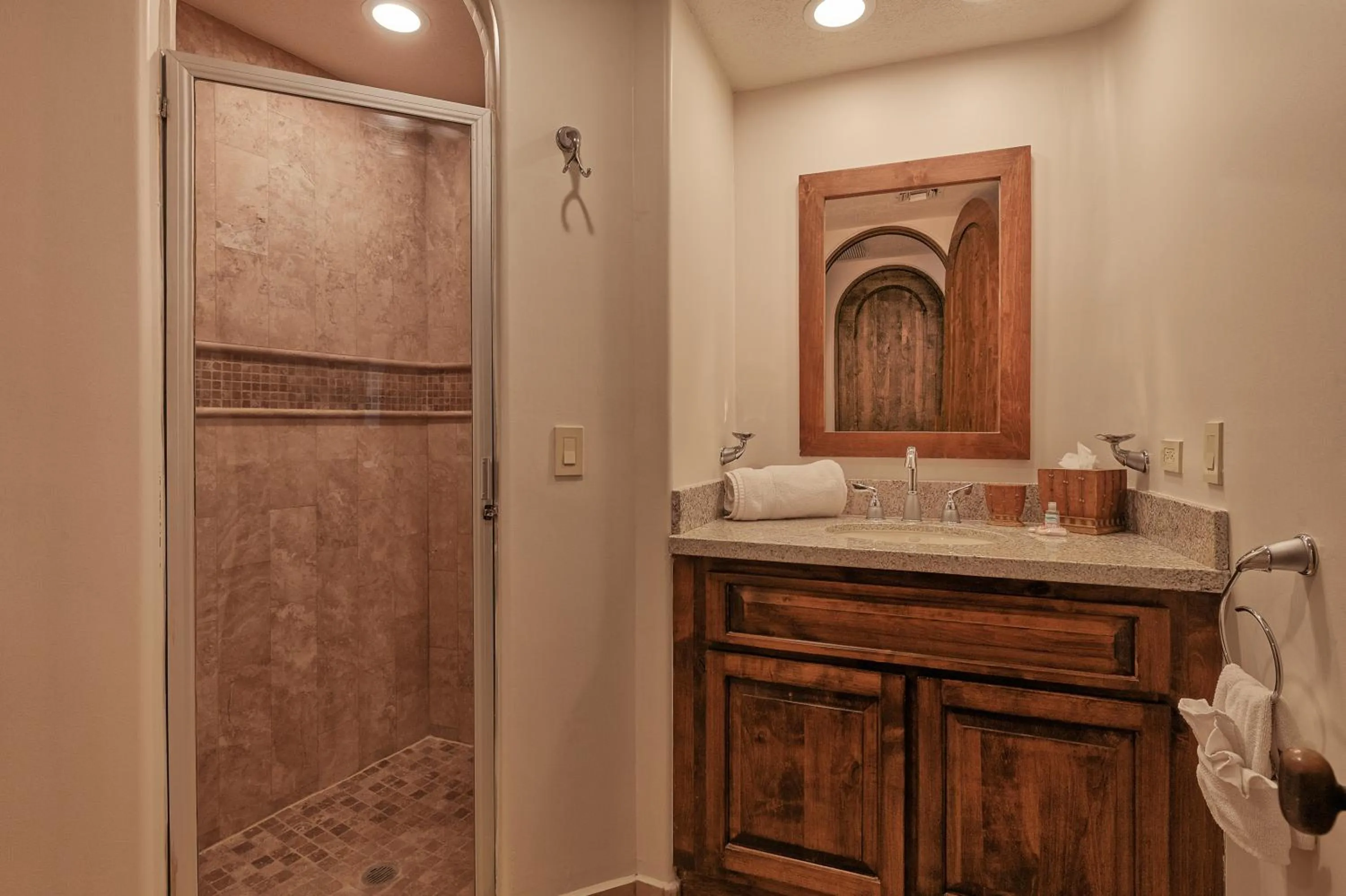 Bathroom in Bella Sirena 601-B -Stylish Condo in Oceanfront Resort