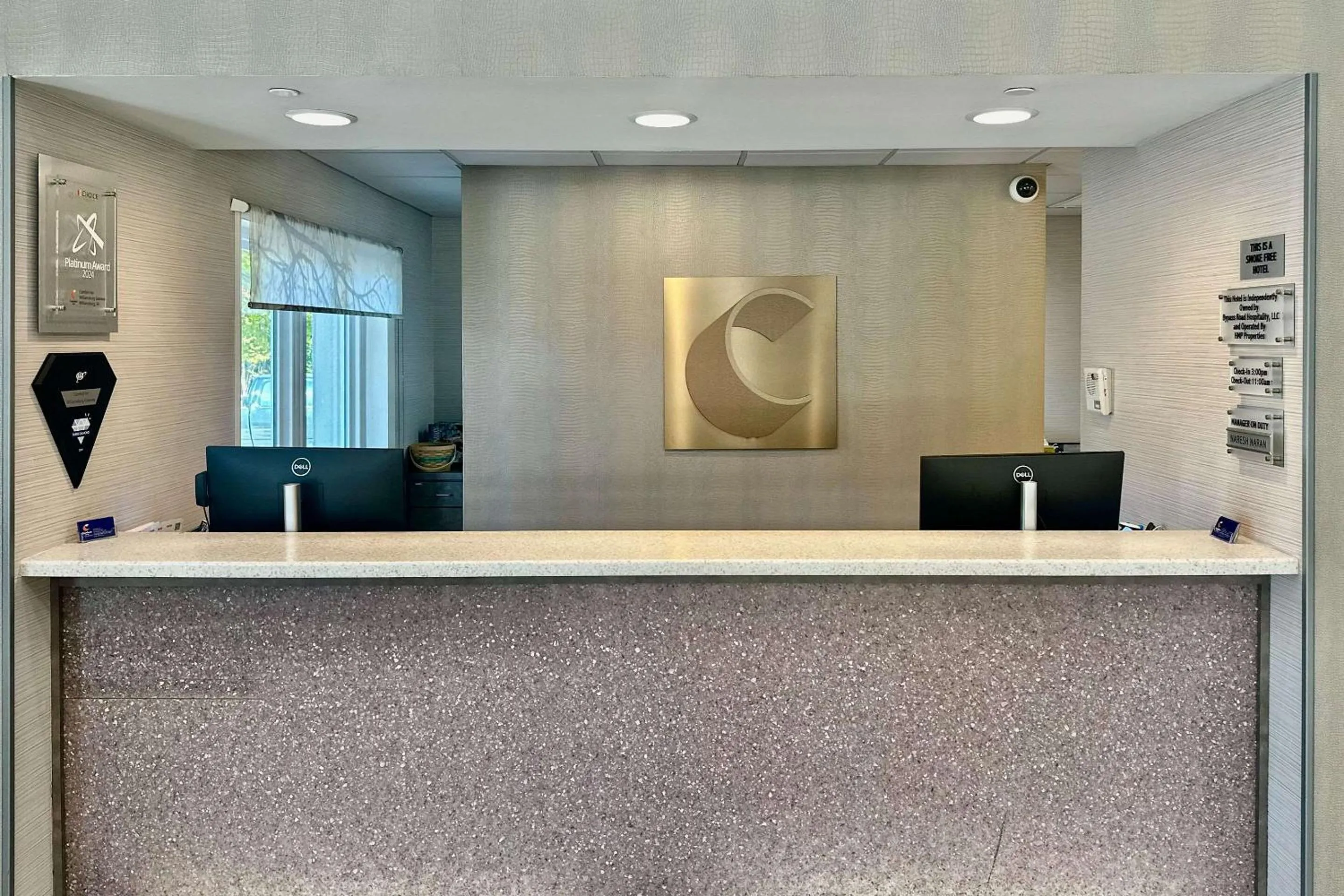 Lobby or reception in Comfort Inn Williamsburg Gateway