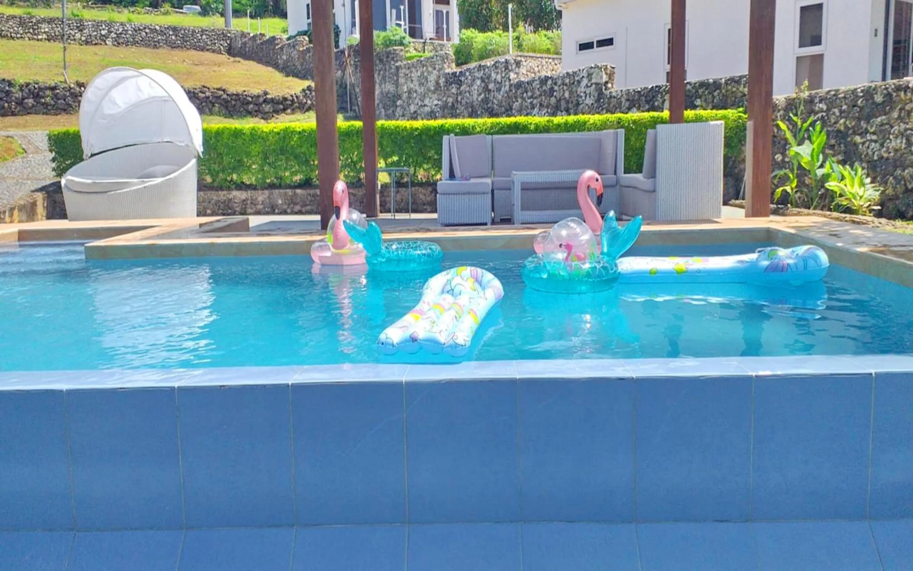 Swimming pool in The Gabayan Riviera