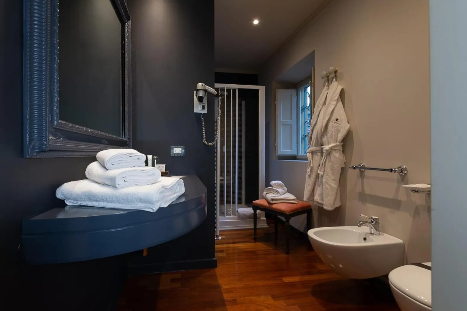 Bathroom in The Tuscanian Hotel