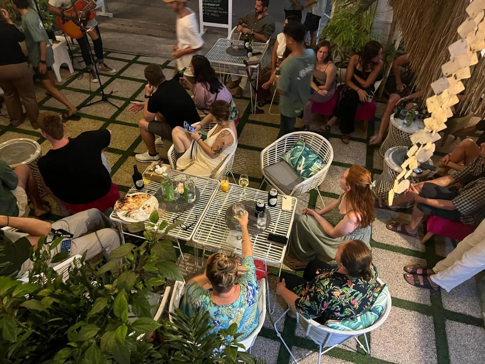 Evening entertainment in Naia Lombok