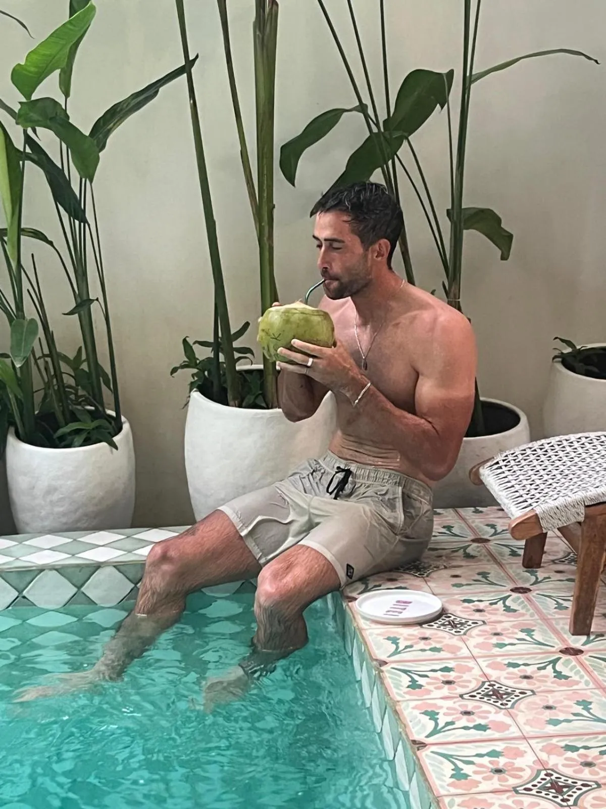 Swimming pool in Naia Lombok