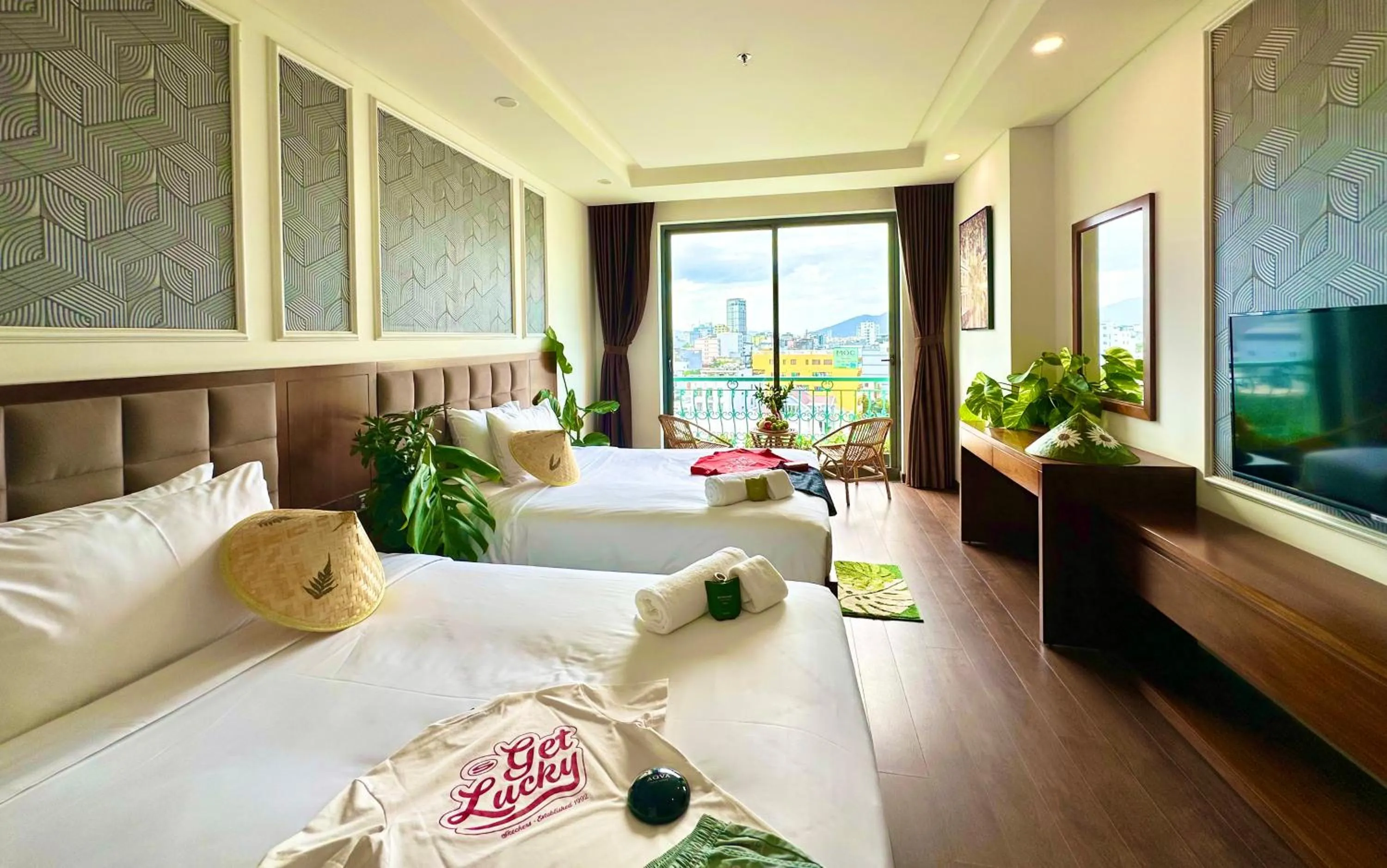 Bed in Century Hotel Da Nang