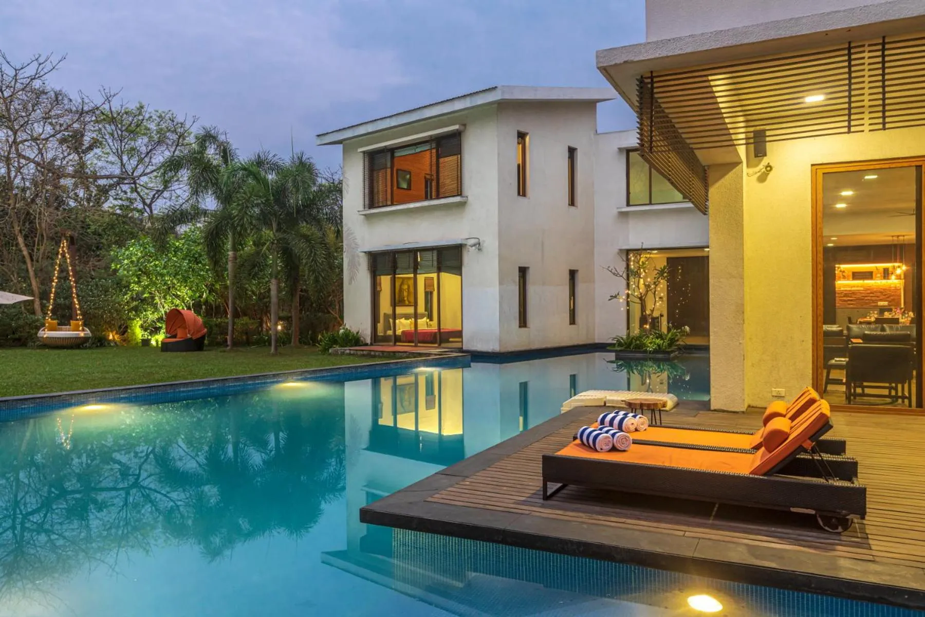 Property building in SaffronStays Estella, Alibaug
