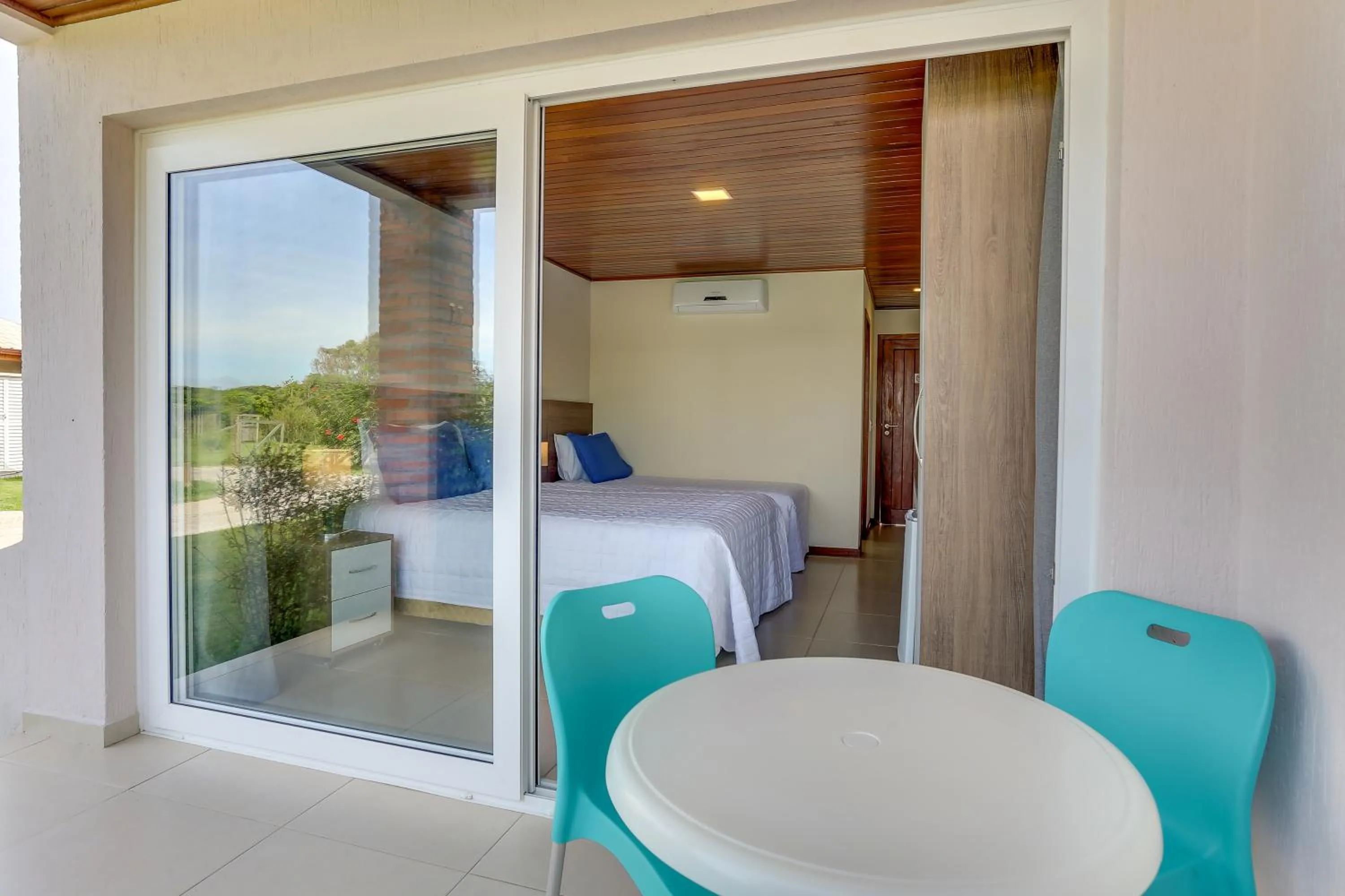 Patio in Pousada Ilha Faceira