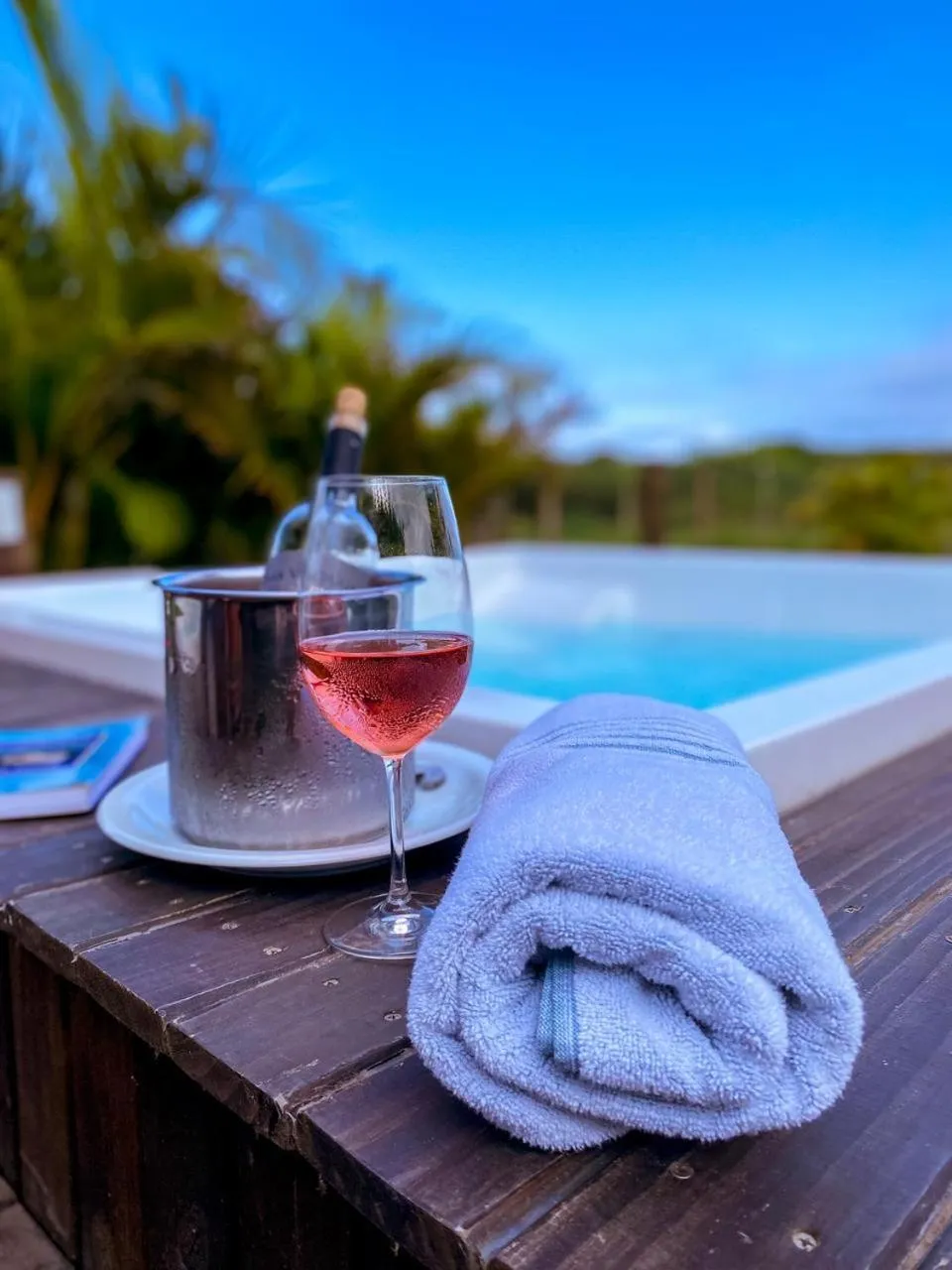 Swimming pool in Pousada Ilha Faceira