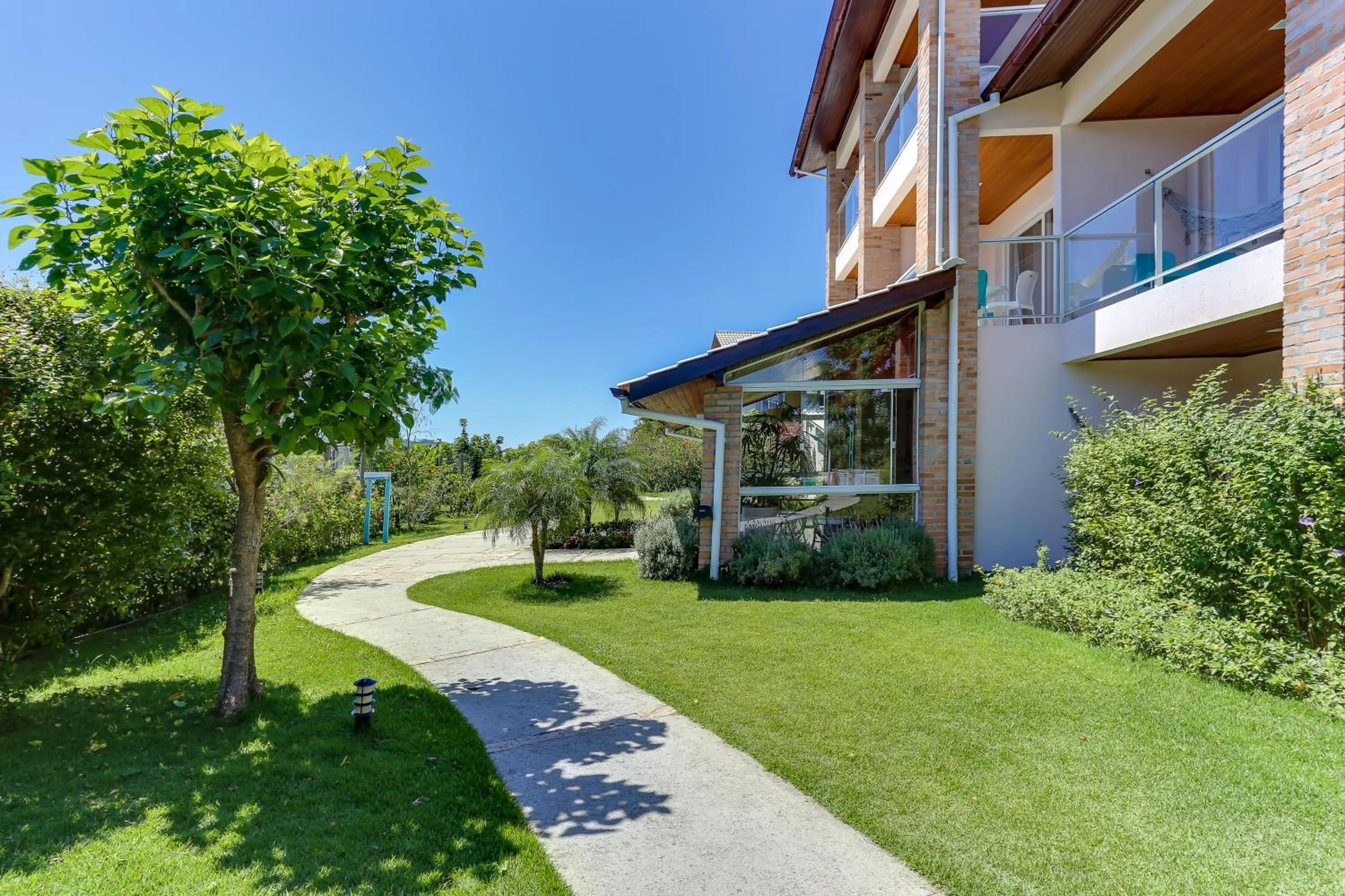 Garden in Pousada Ilha Faceira