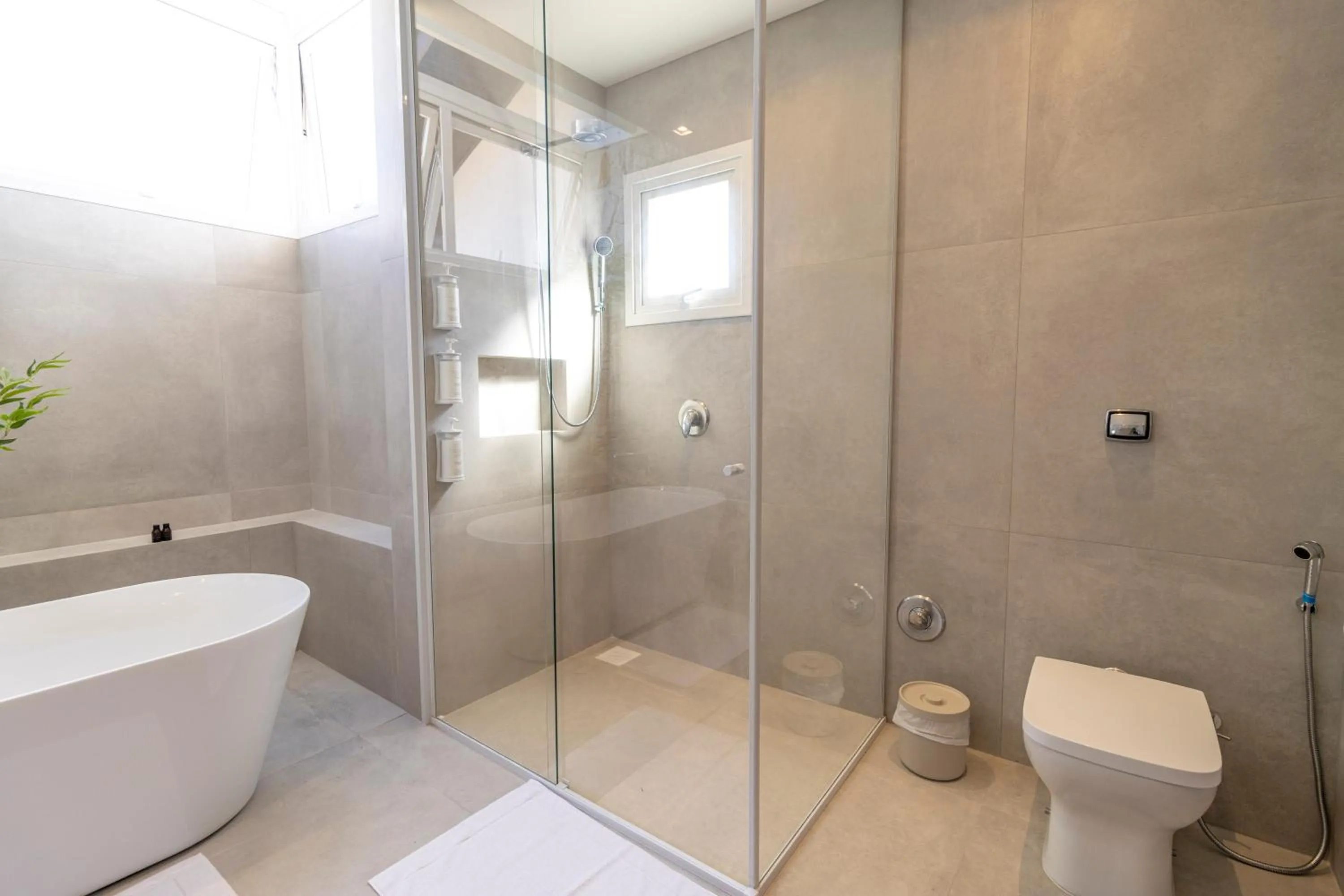 Shower in Pousada Ilha Faceira