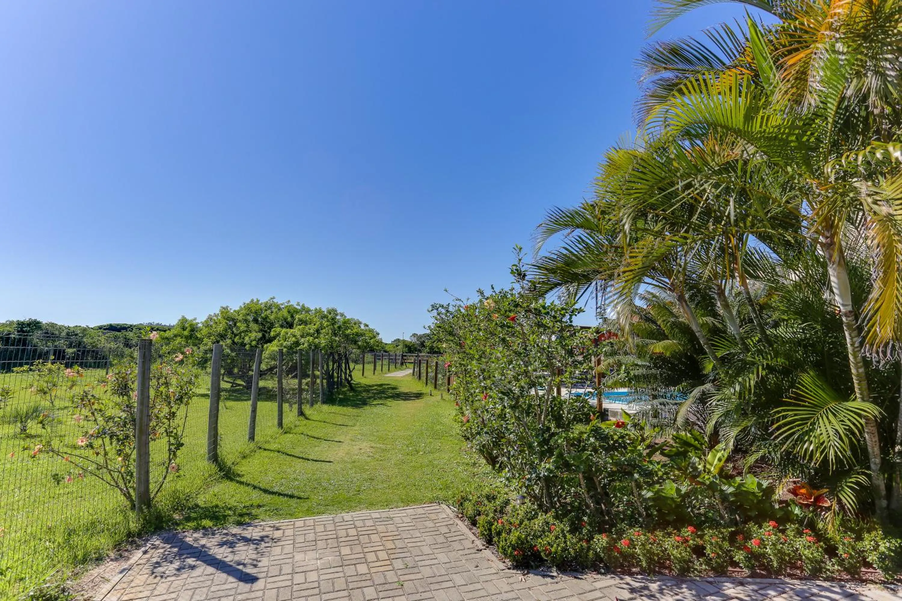 Garden in Pousada Ilha Faceira