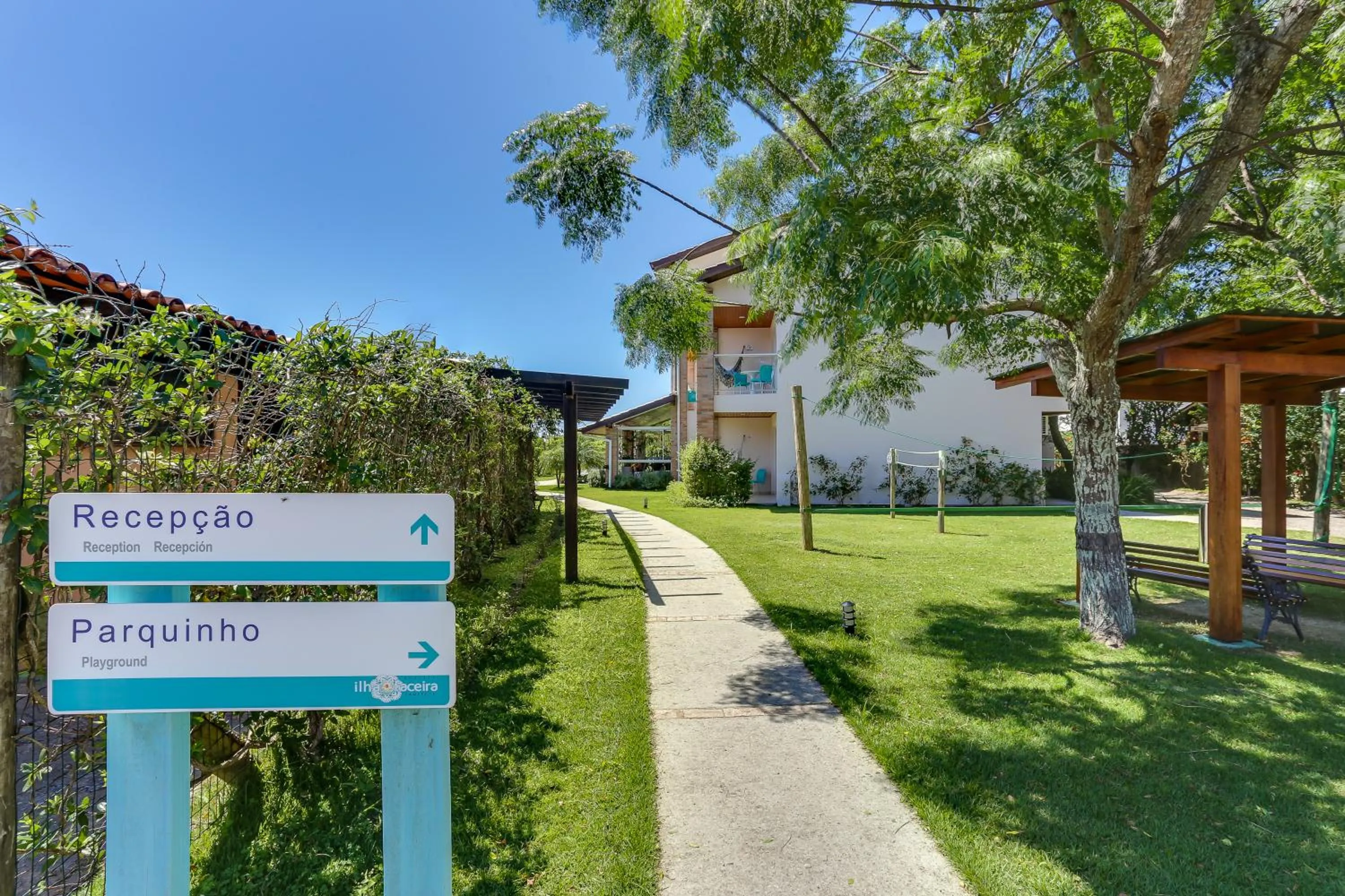 Garden in Pousada Ilha Faceira