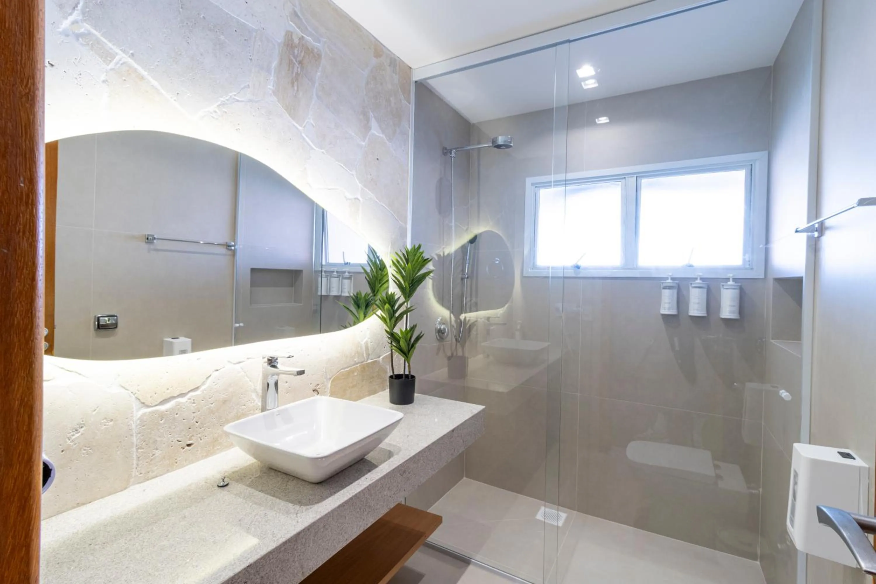 Shower in Pousada Ilha Faceira