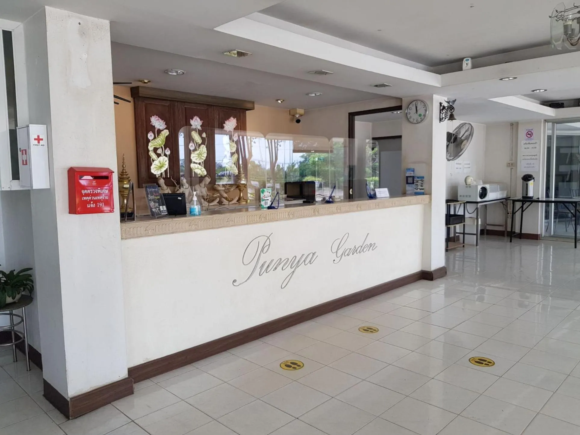 Staff in Punya Garden Hotel