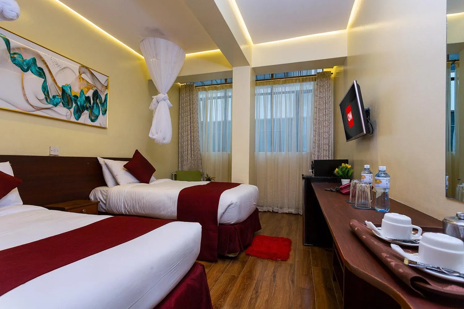 Photo of the whole room in HOTEL CENTRAL PARK & CONFERENCE CENTRE