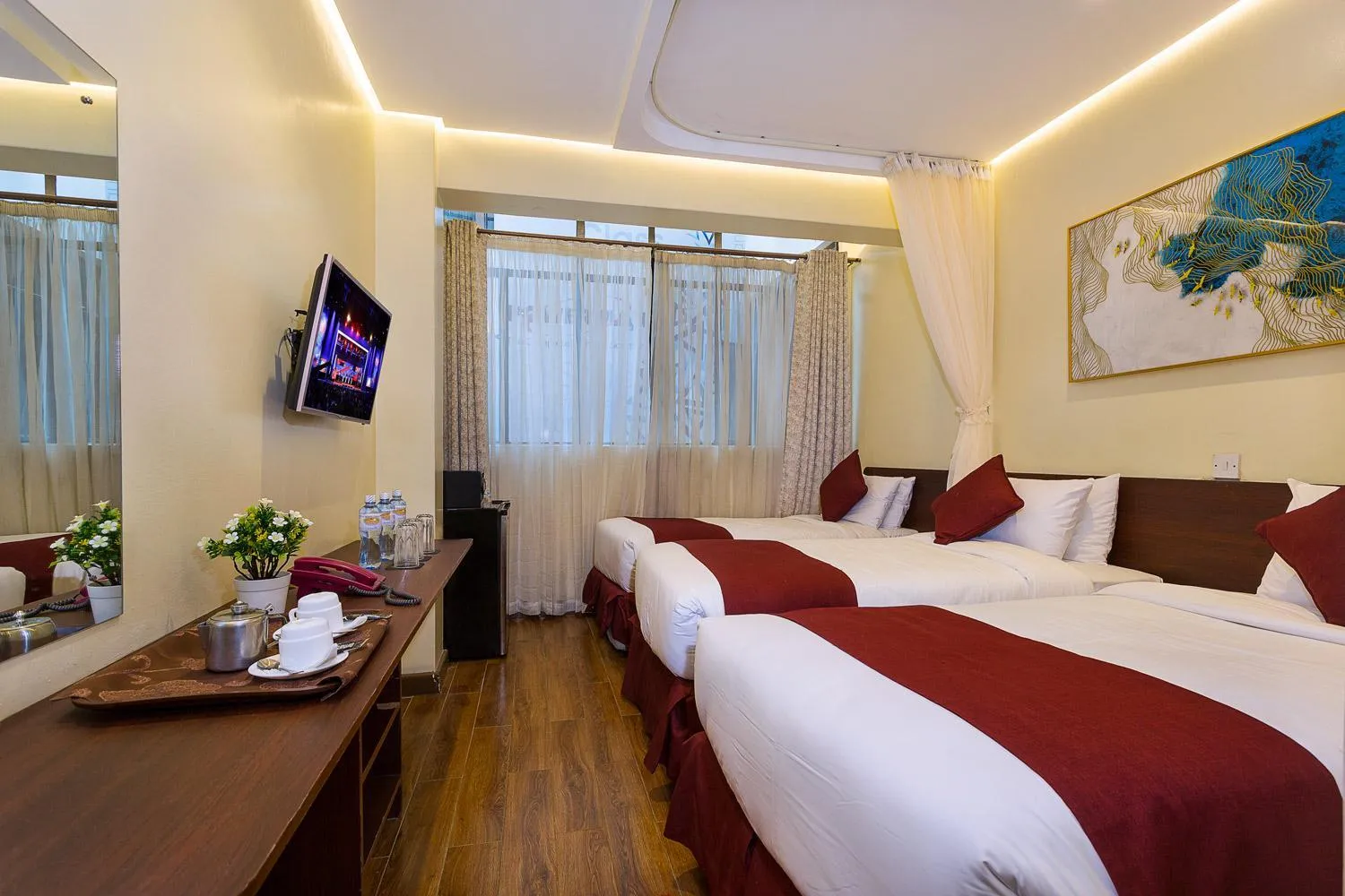 Photo of the whole room in HOTEL CENTRAL PARK & CONFERENCE CENTRE