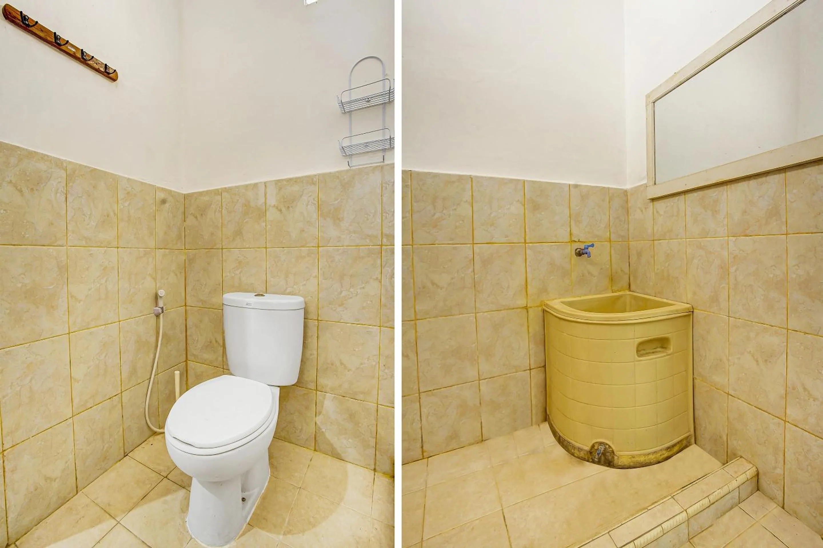 Bathroom in Hotel O Homestay Syariah