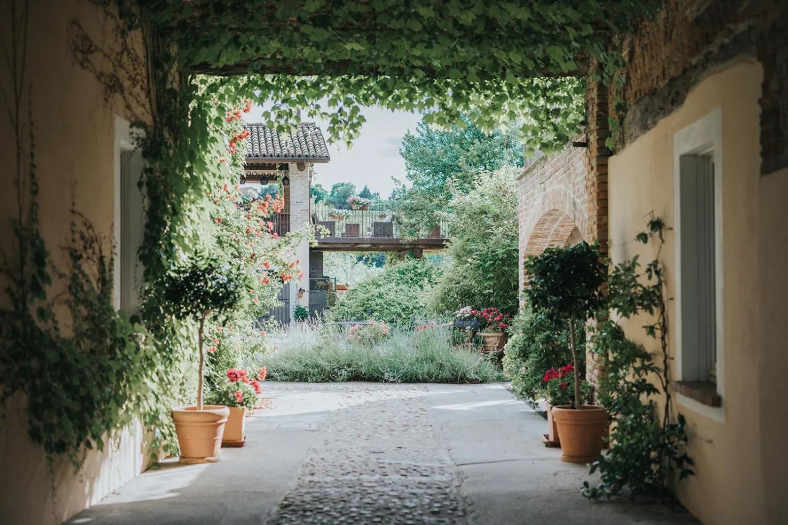Garden in La Villa Hotel