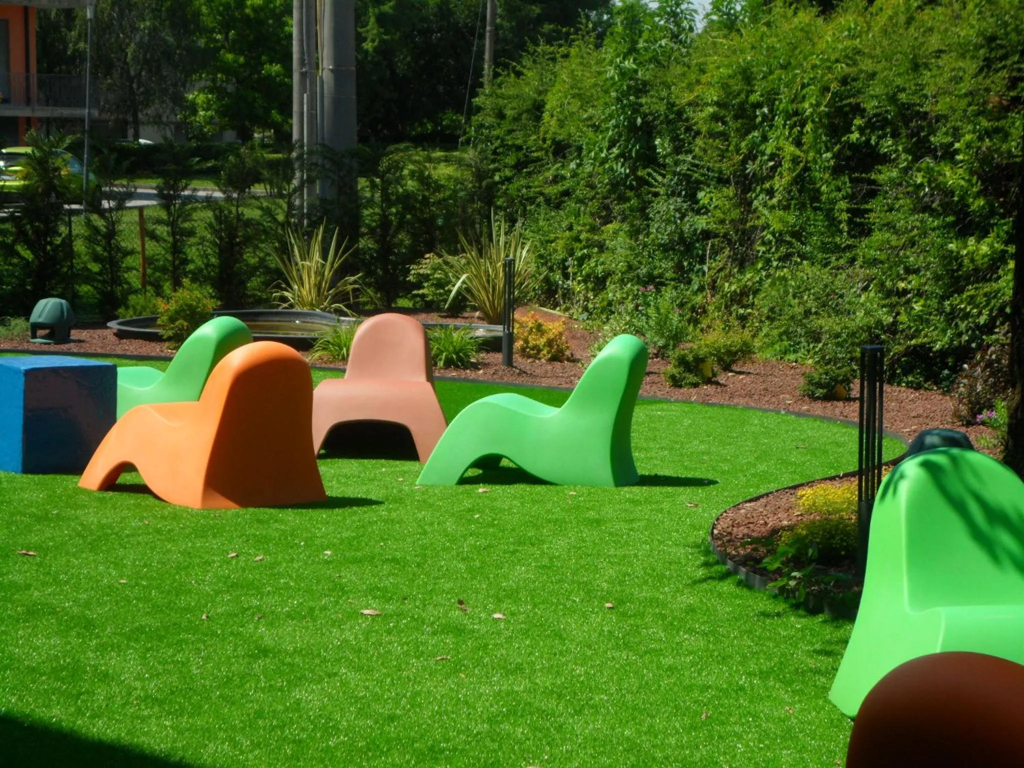 Garden in Hotel Ristorante al Gabbiano