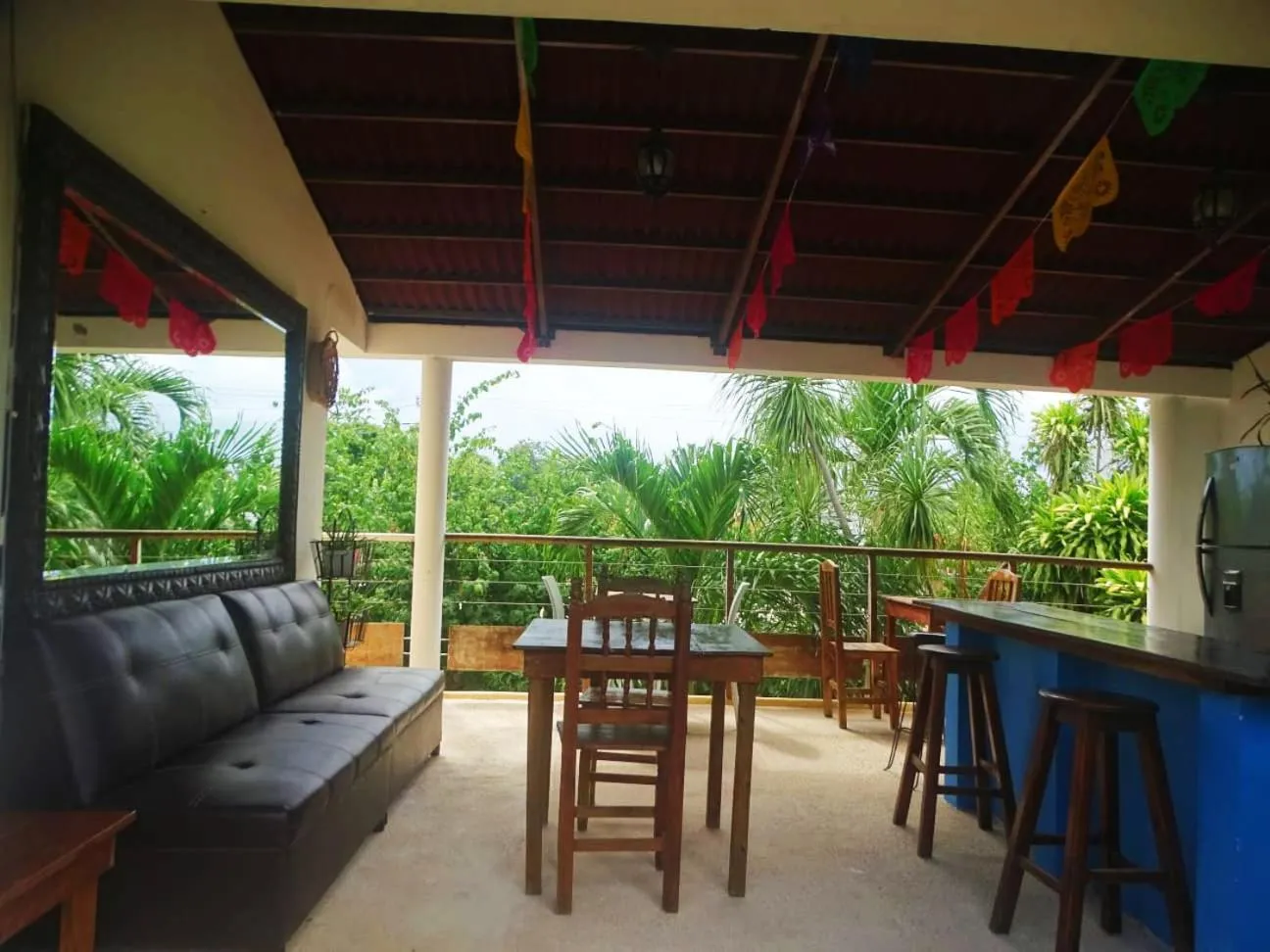 Balcony/Terrace in Casa Abanico Tulum