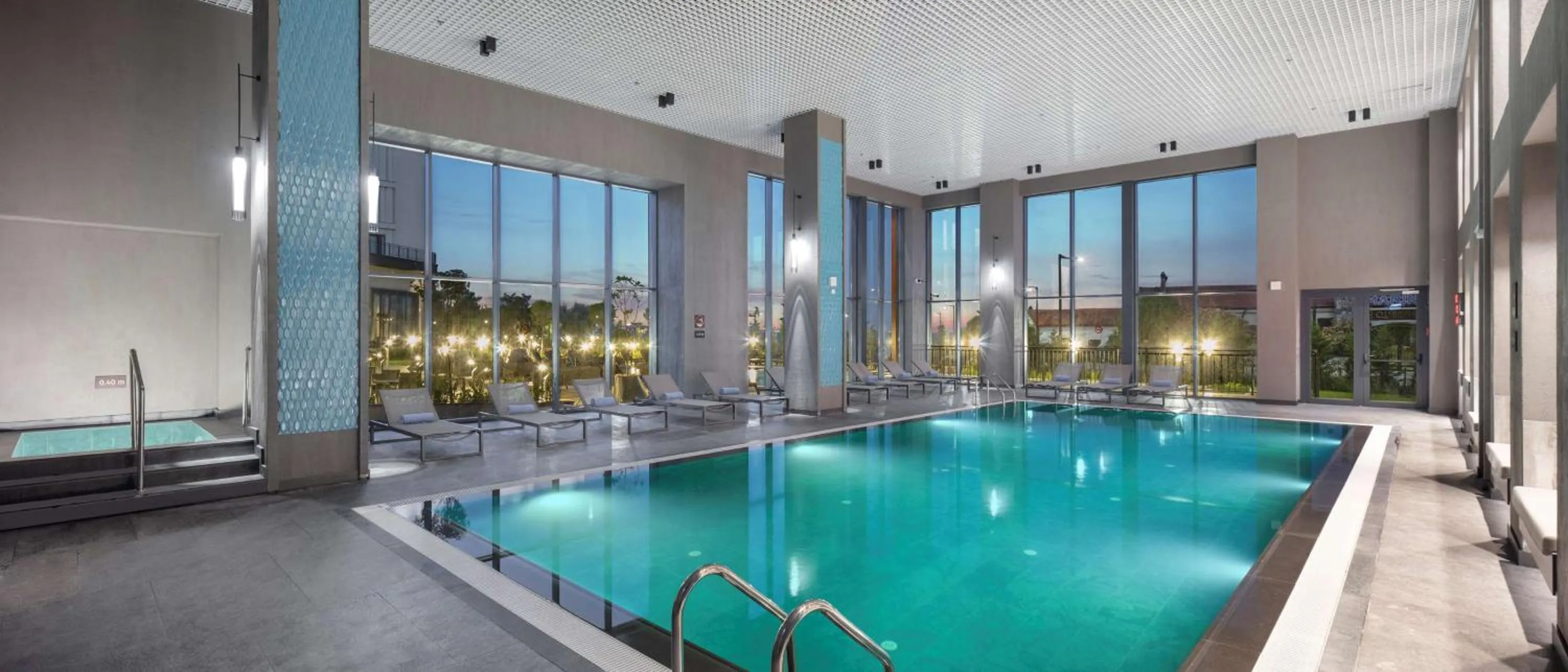 Pool view in Doubletree By Hilton Canakkale