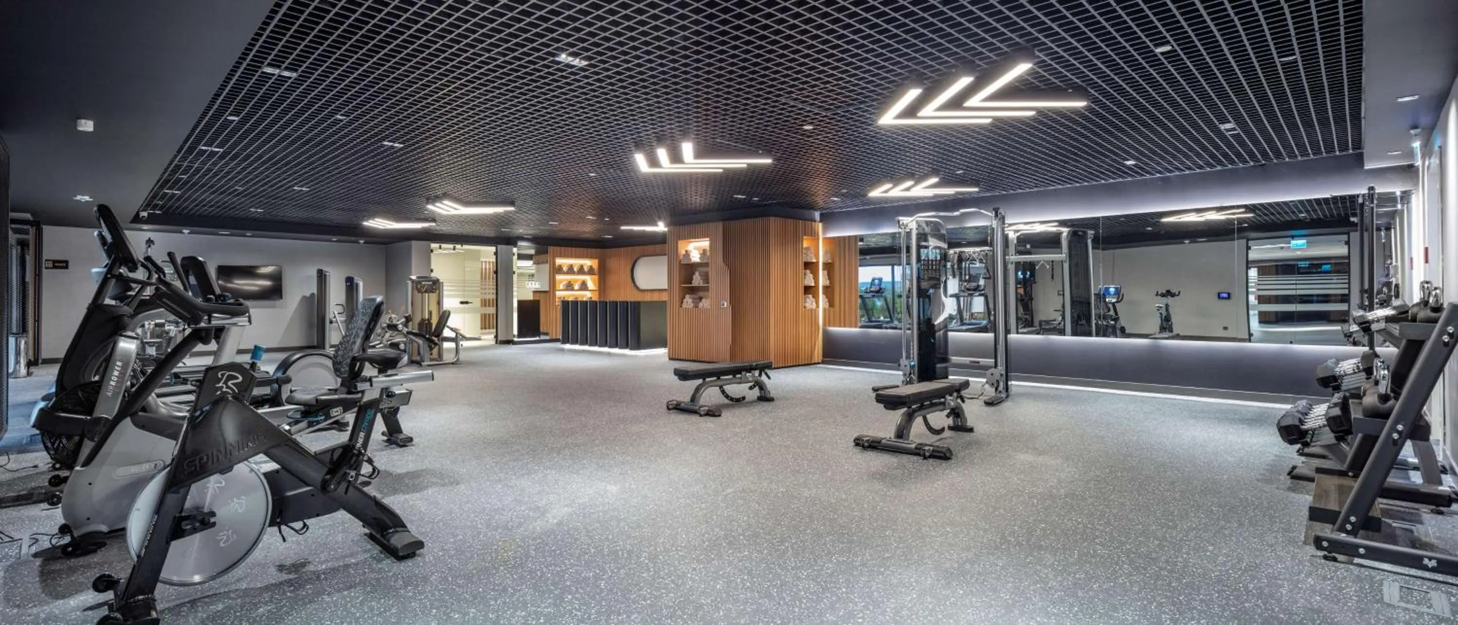 Fitness centre/facilities in Doubletree By Hilton Canakkale