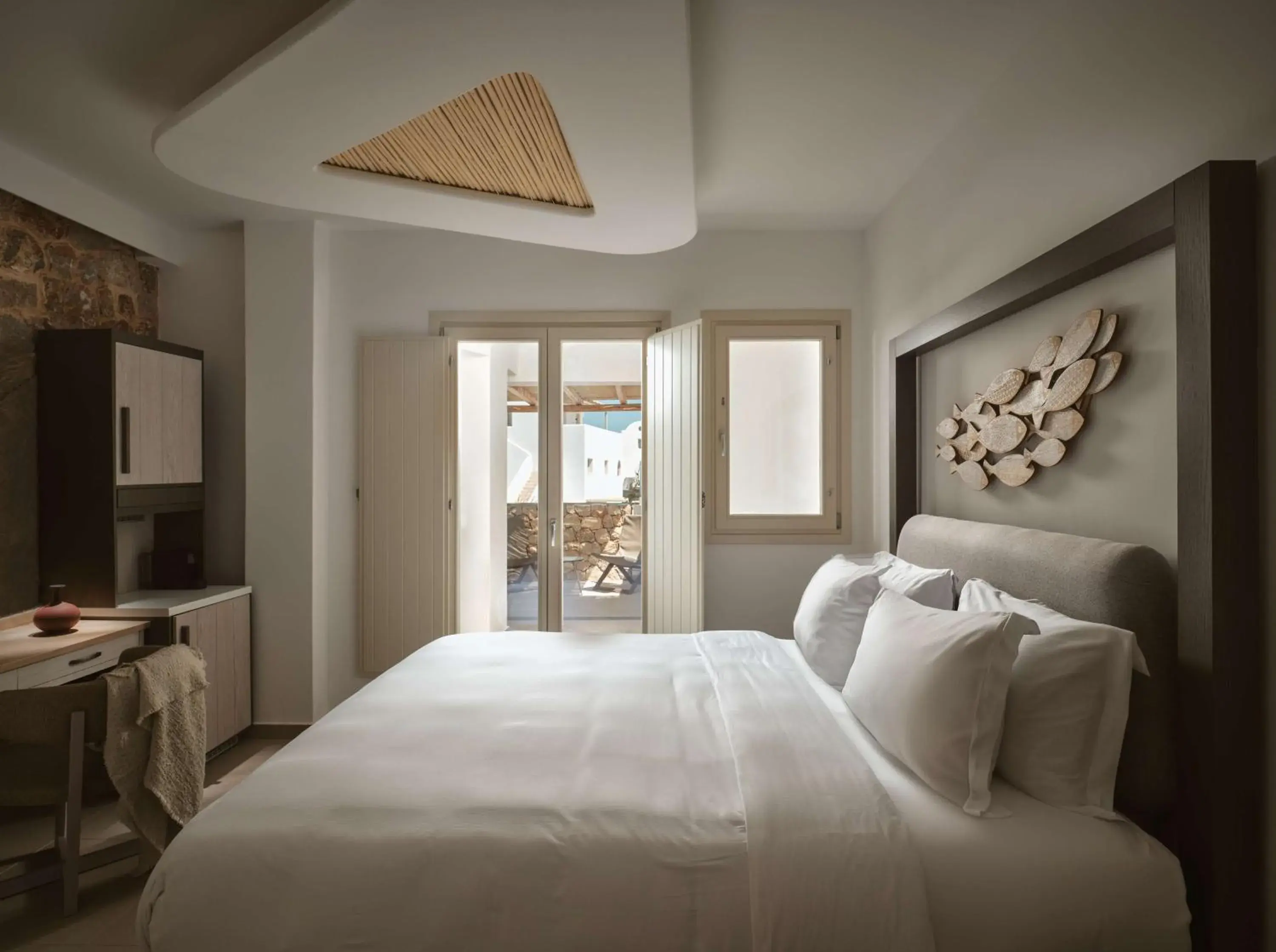 King Guest Room with Pool in Sea Breeze Santorini Beach Resort, Curio By Hilton King Guest Room with Pool in Sea Breeze Santorini Beach Resort, Curio By Hilton