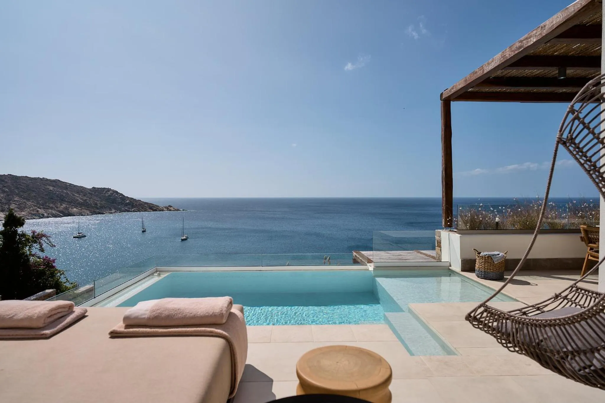 Day in Ios Grand Pool Suites