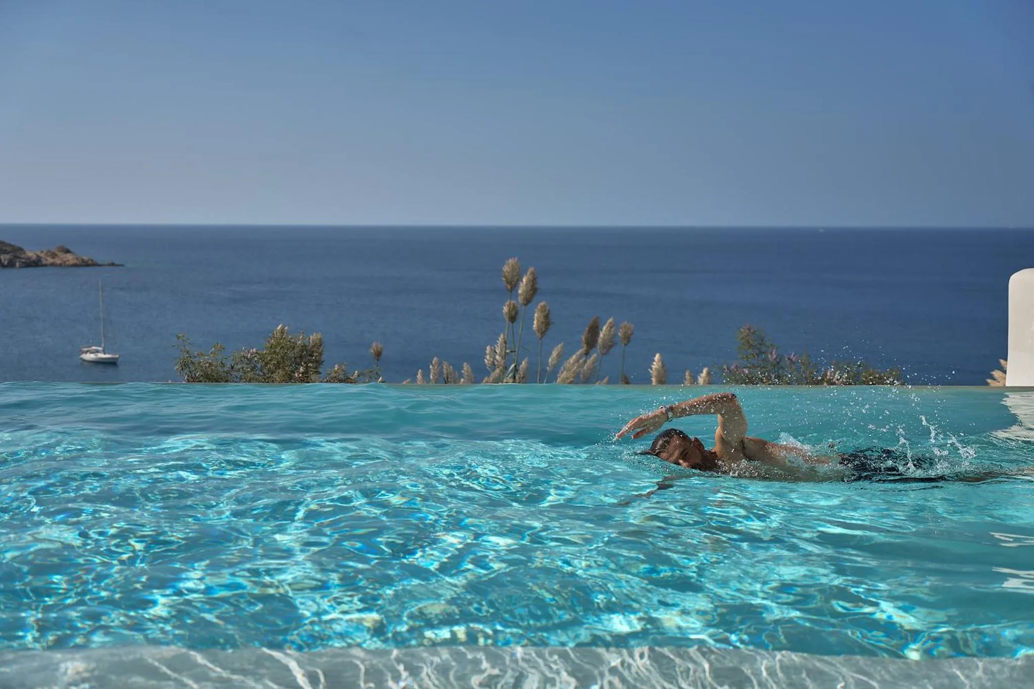 Day in Ios Grand Pool Suites