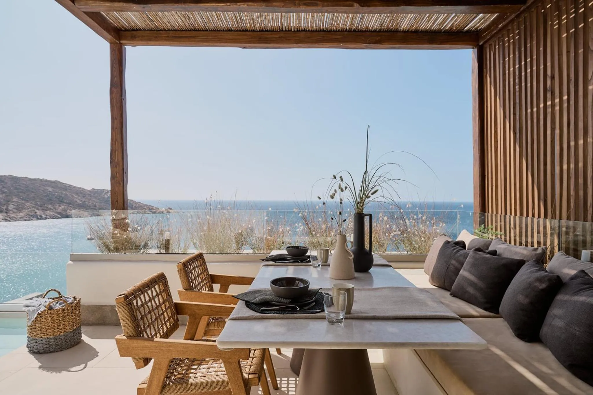 Day in Ios Grand Pool Suites