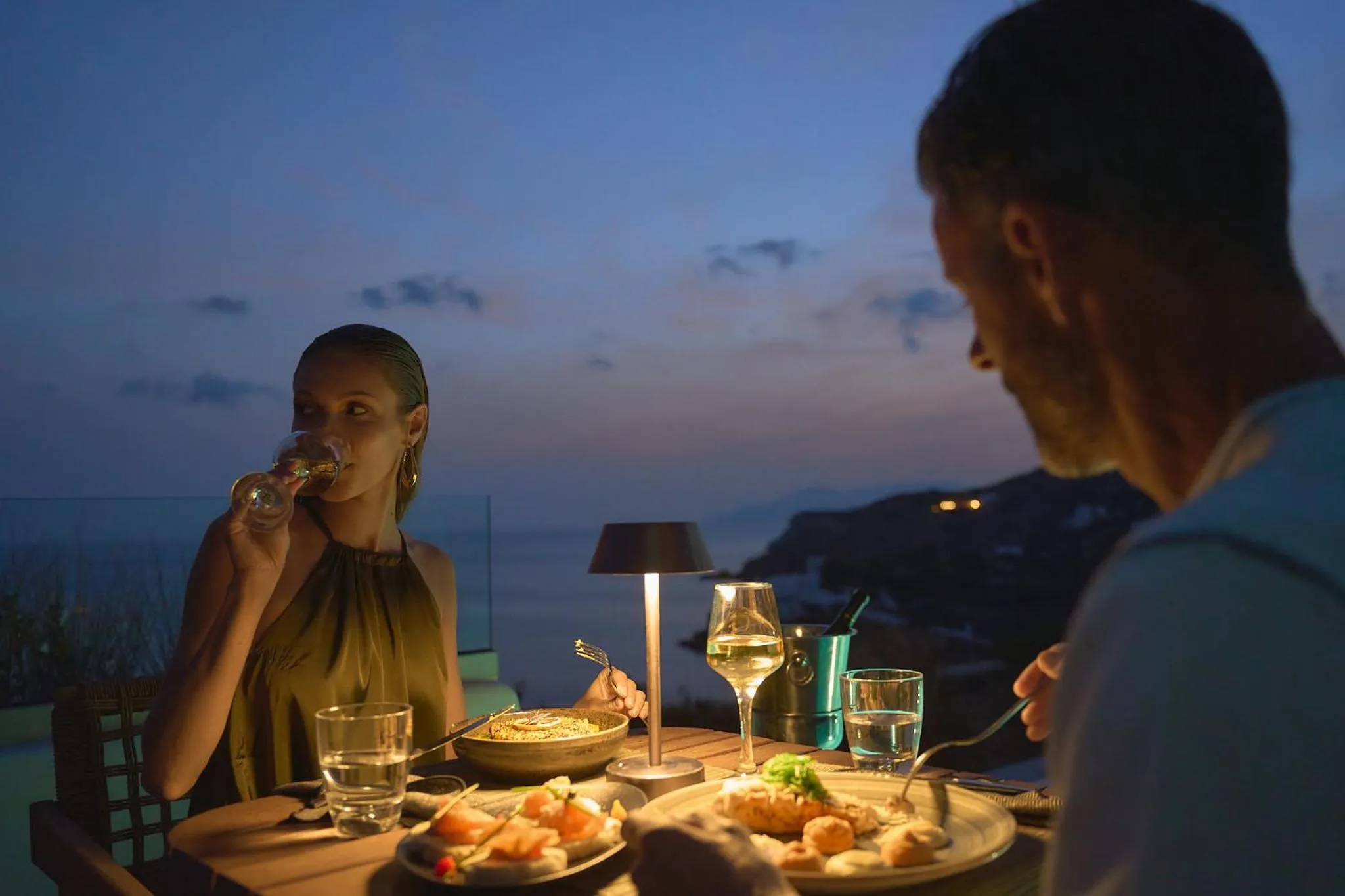 Night in Ios Grand Pool Suites