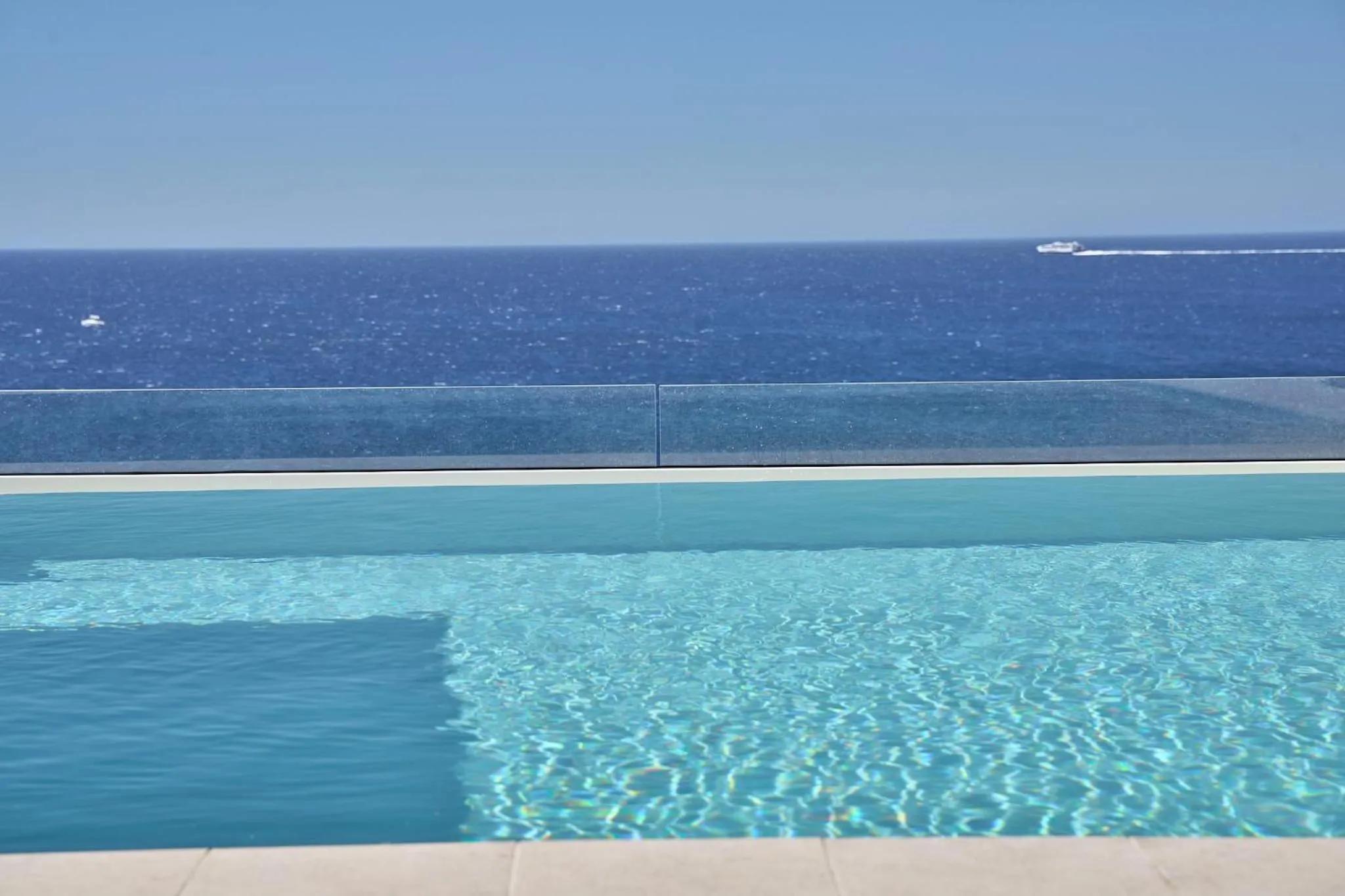 Sea view in Ios Grand Pool Suites
