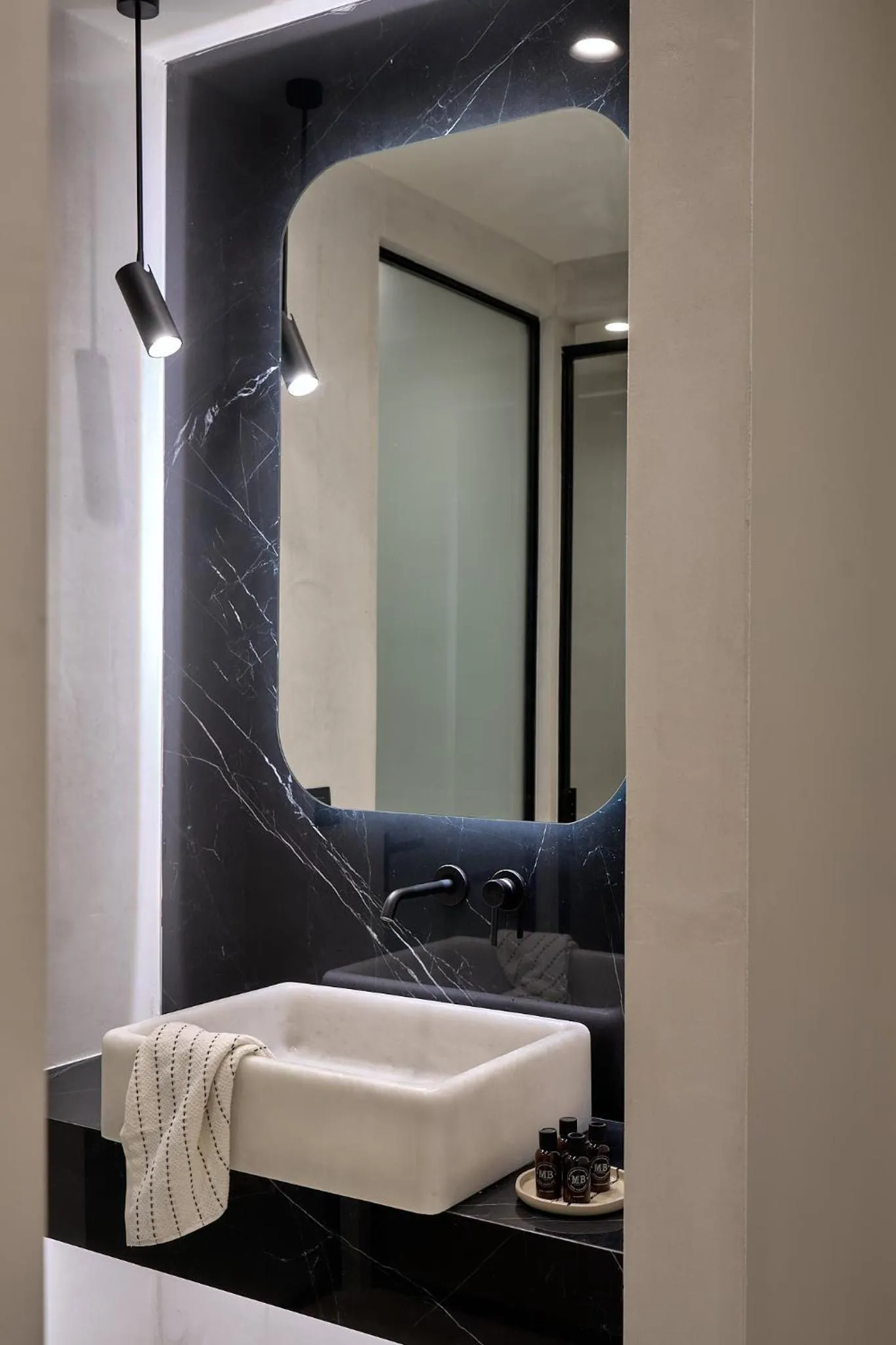 Bathroom in Ios Grand Pool Suites