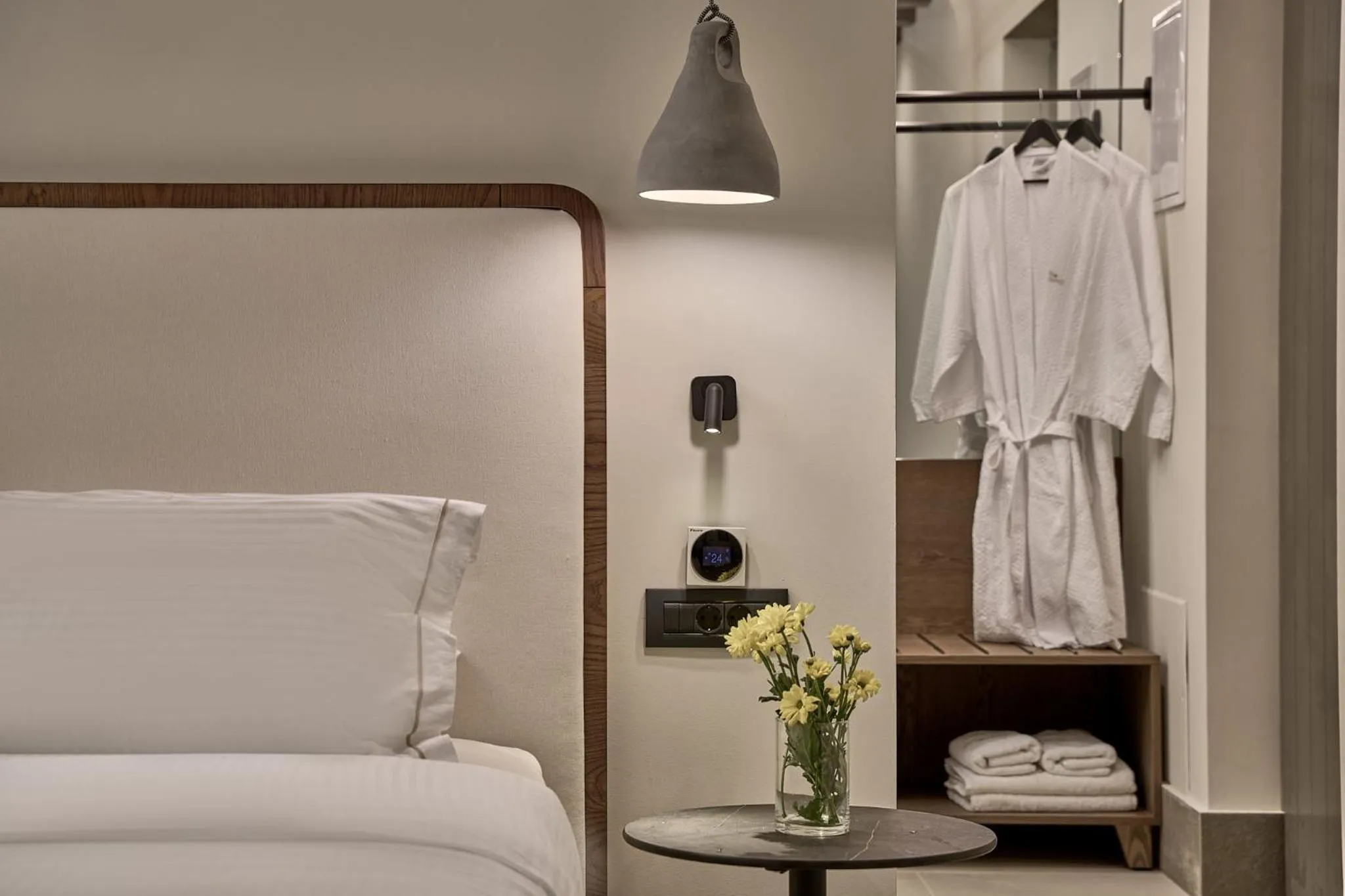 wardrobe, Bed in Ios Grand Pool Suites