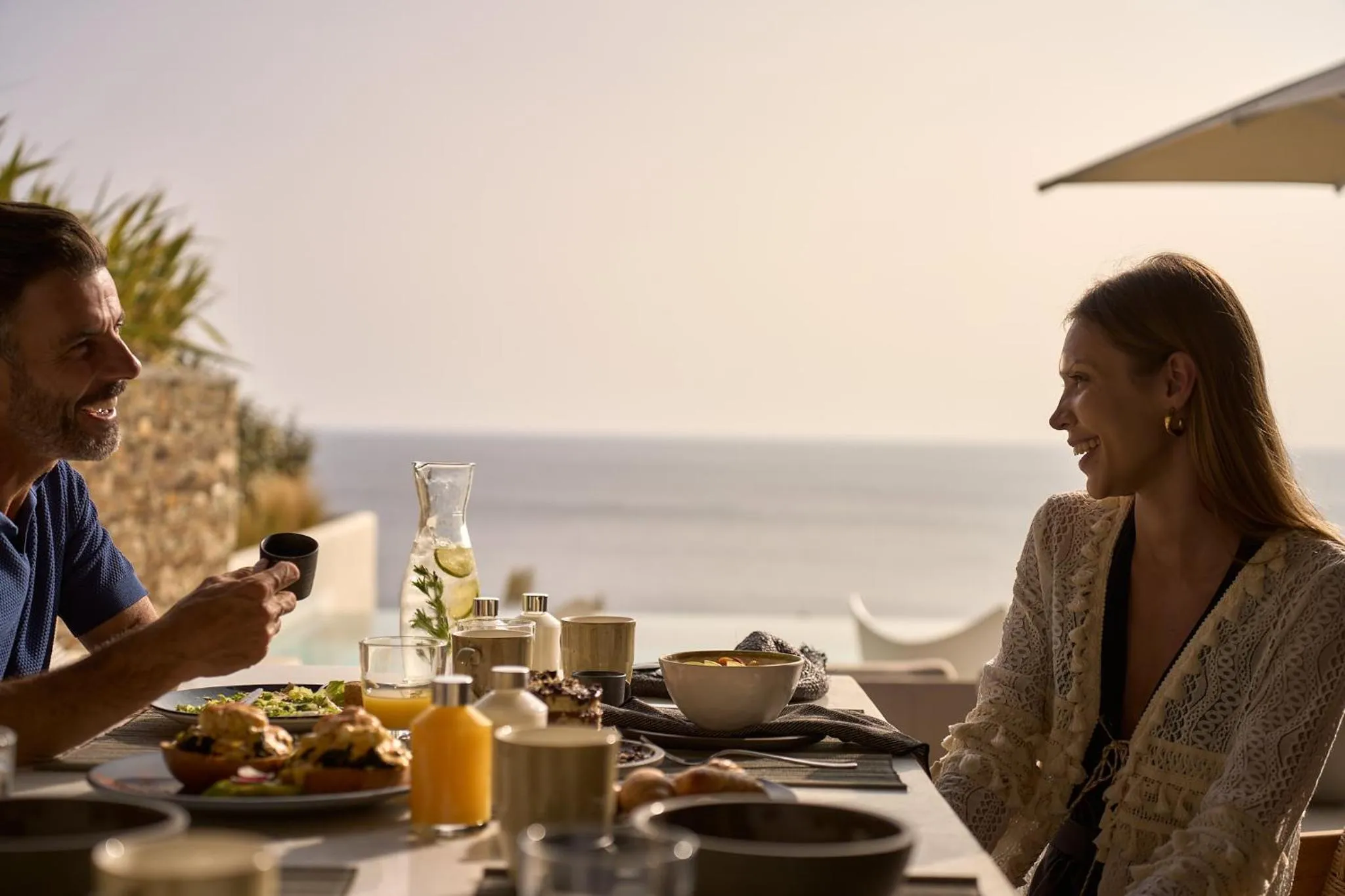 Sea view in Ios Grand Pool Suites